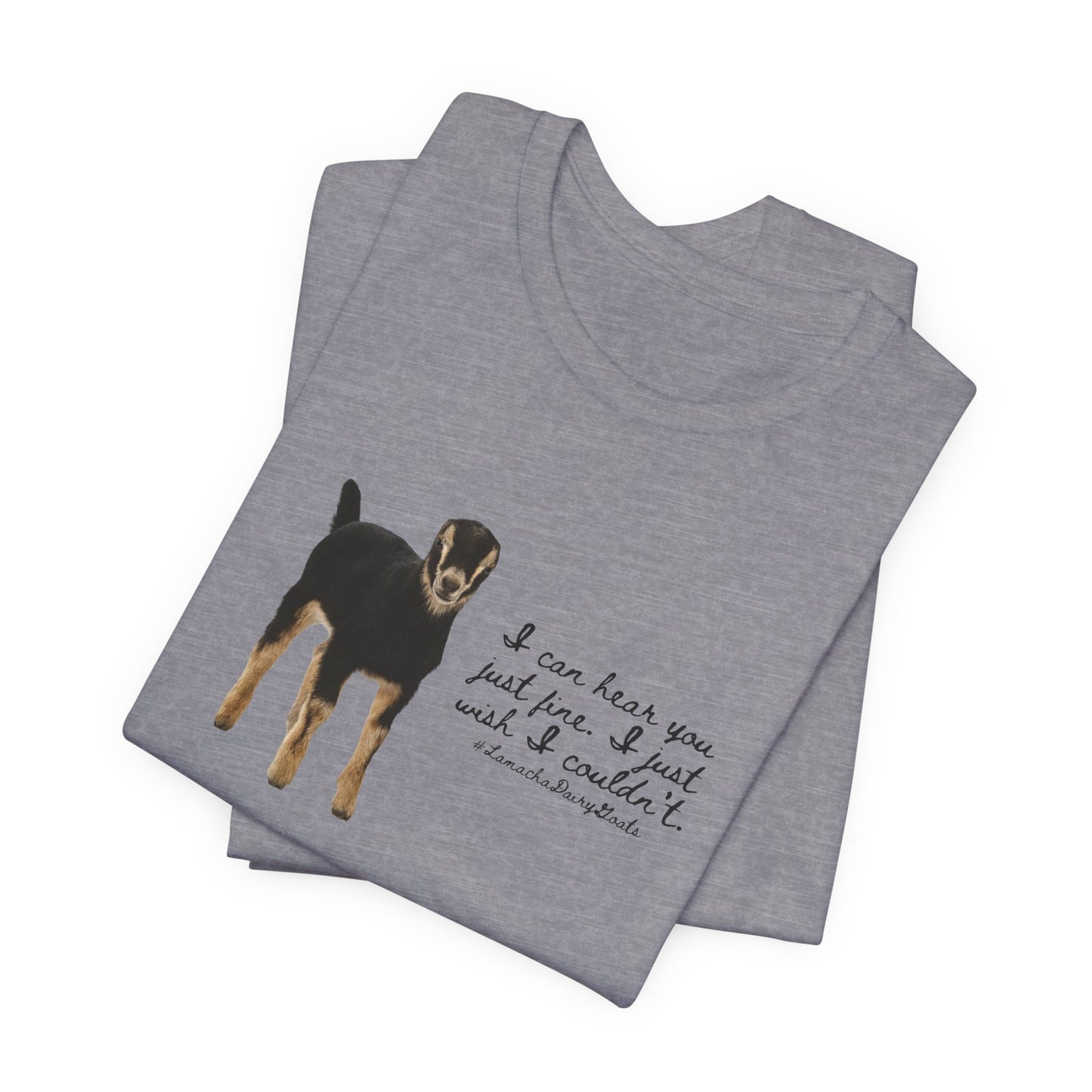 Unisex Jersey Tee - "Lamancha"