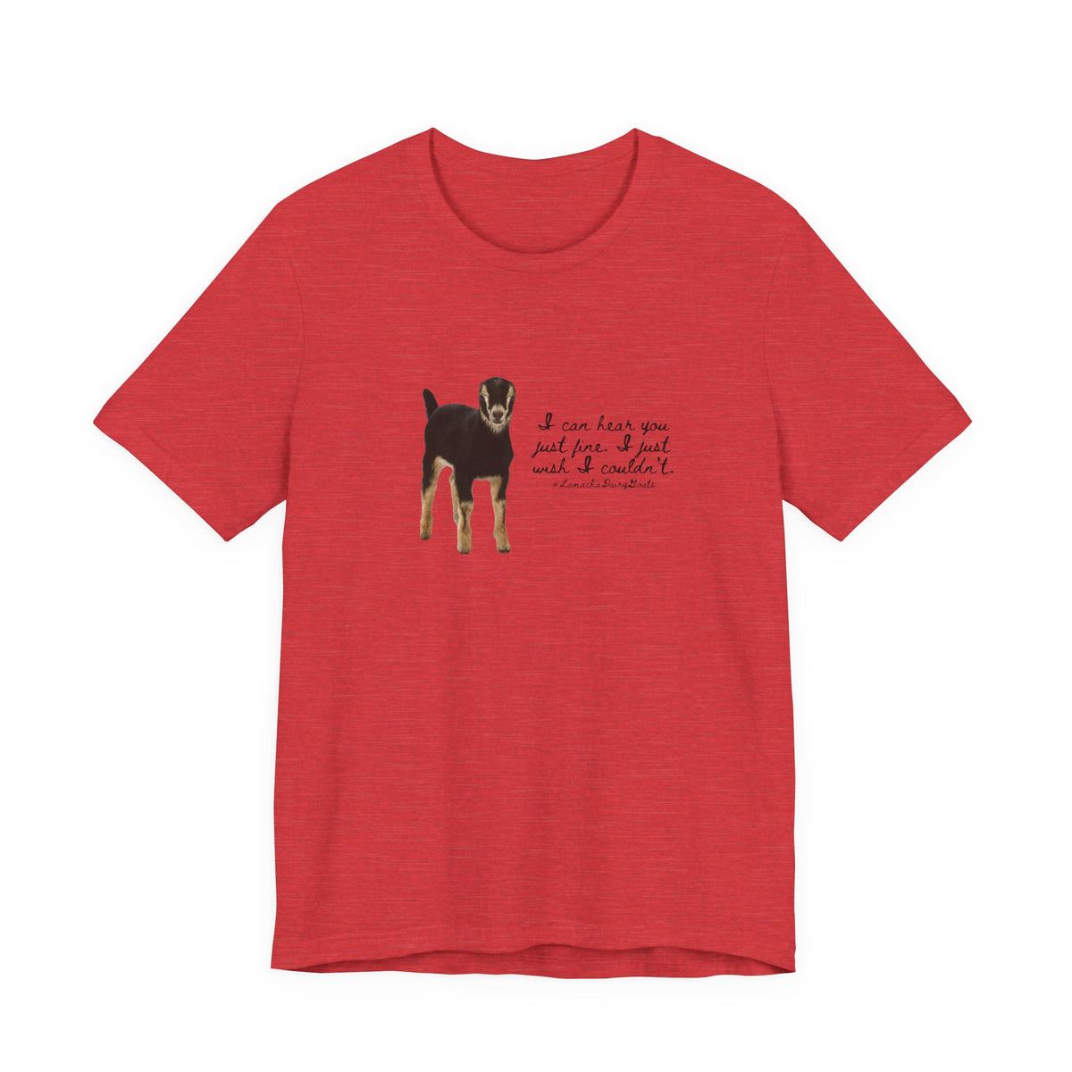 Unisex Jersey Tee - "Lamancha"