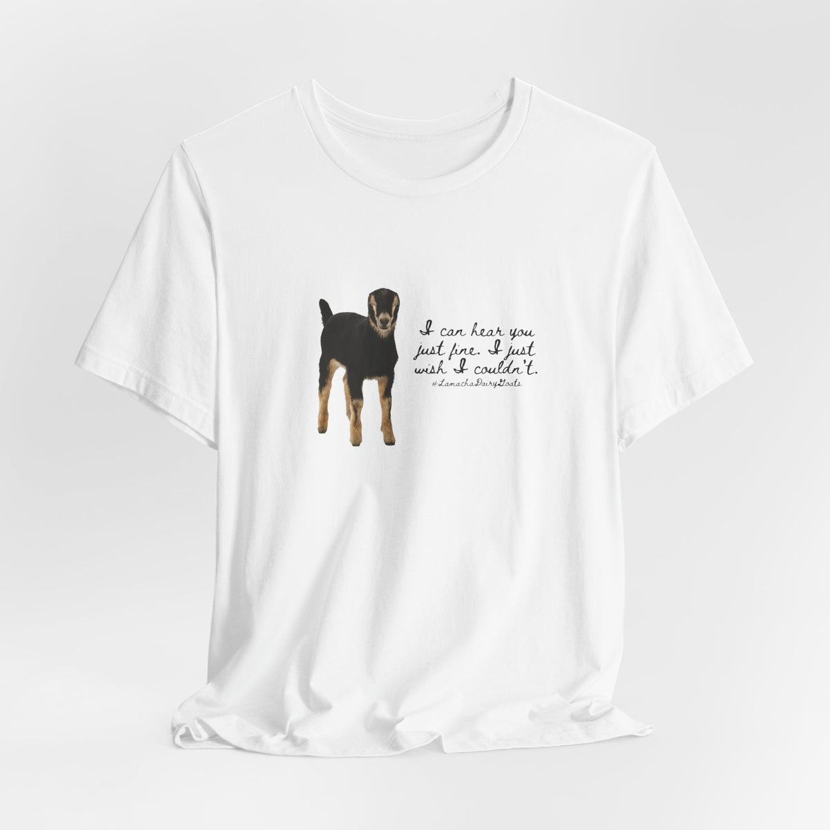 Unisex Jersey Tee - "Lamancha"
