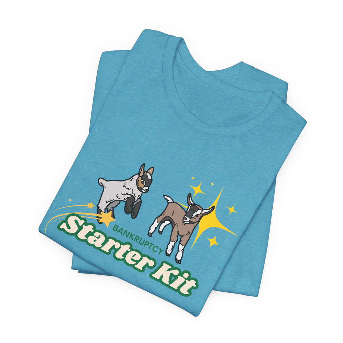 Unisex Jersey Tee - "Bankruptcy Starter Kit"