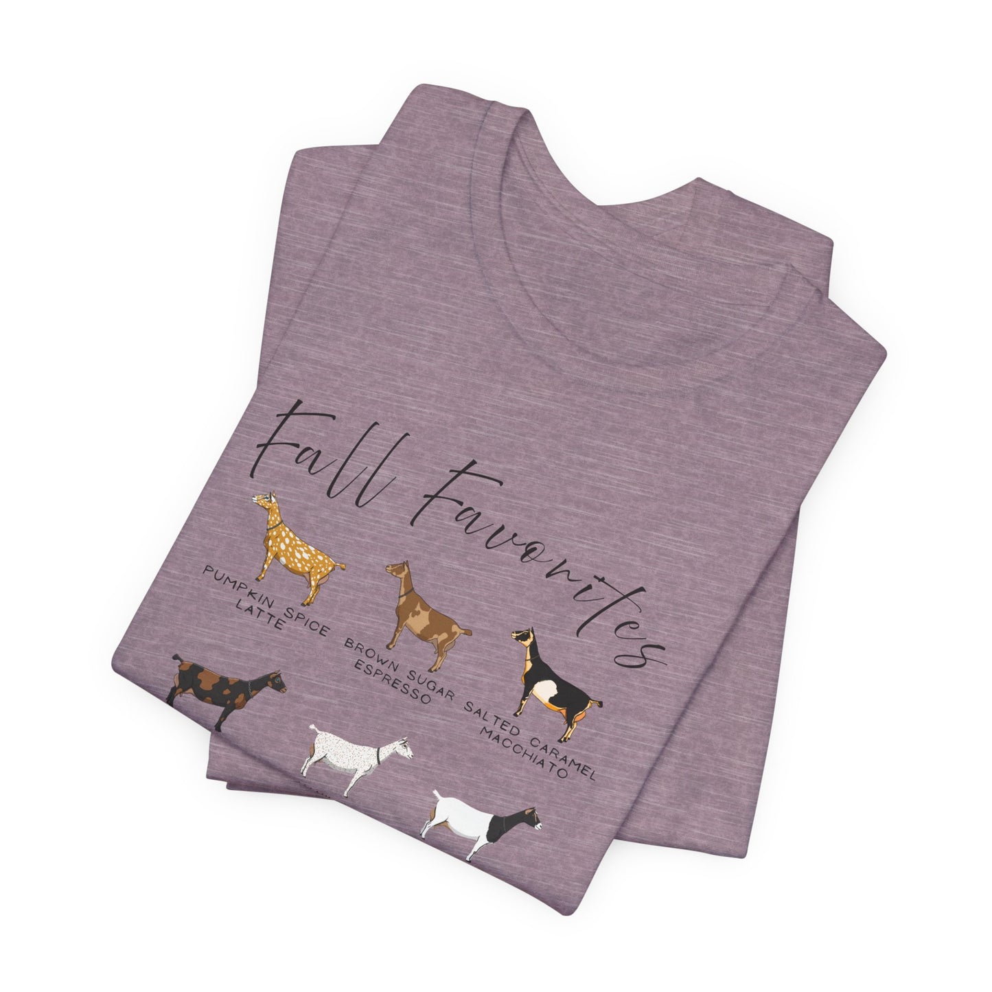 Unisex Jersey Short Sleeve Tee - "Fall Favorites'