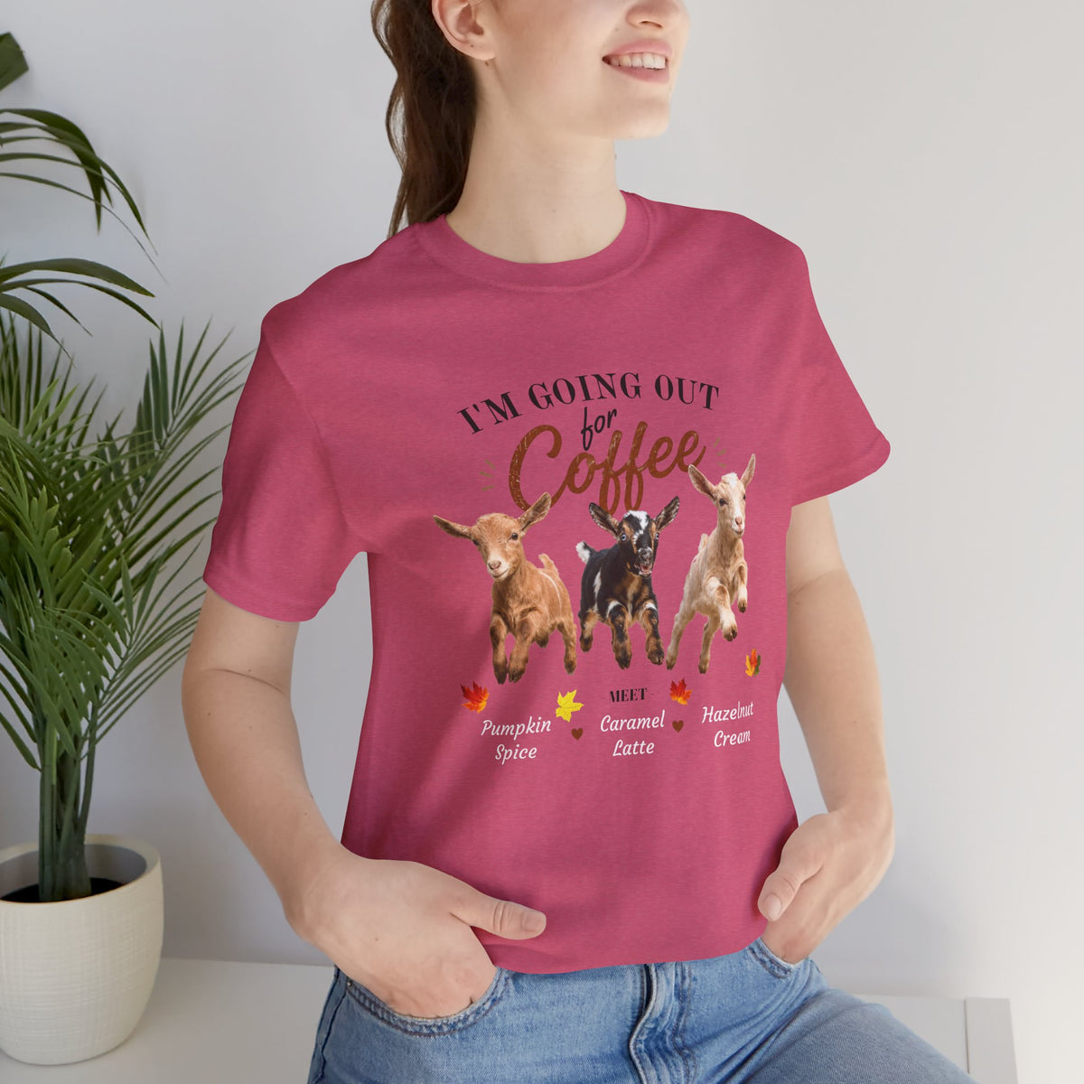 Unisex Jersey Short Sleeve Tee "Out for Coffee"