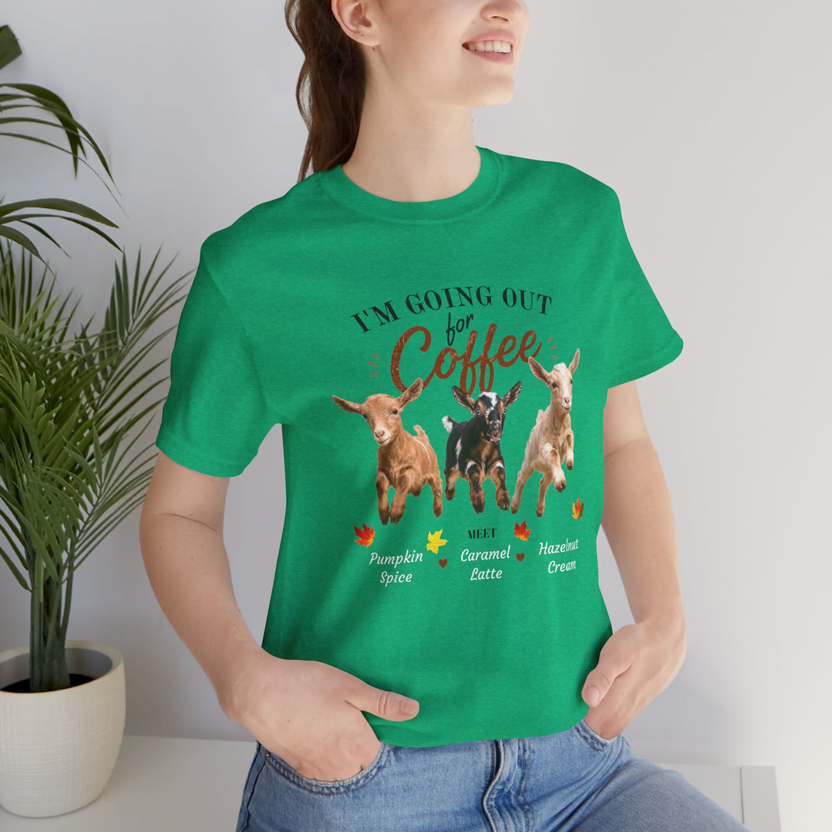 Unisex Jersey Short Sleeve Tee "Out for Coffee"