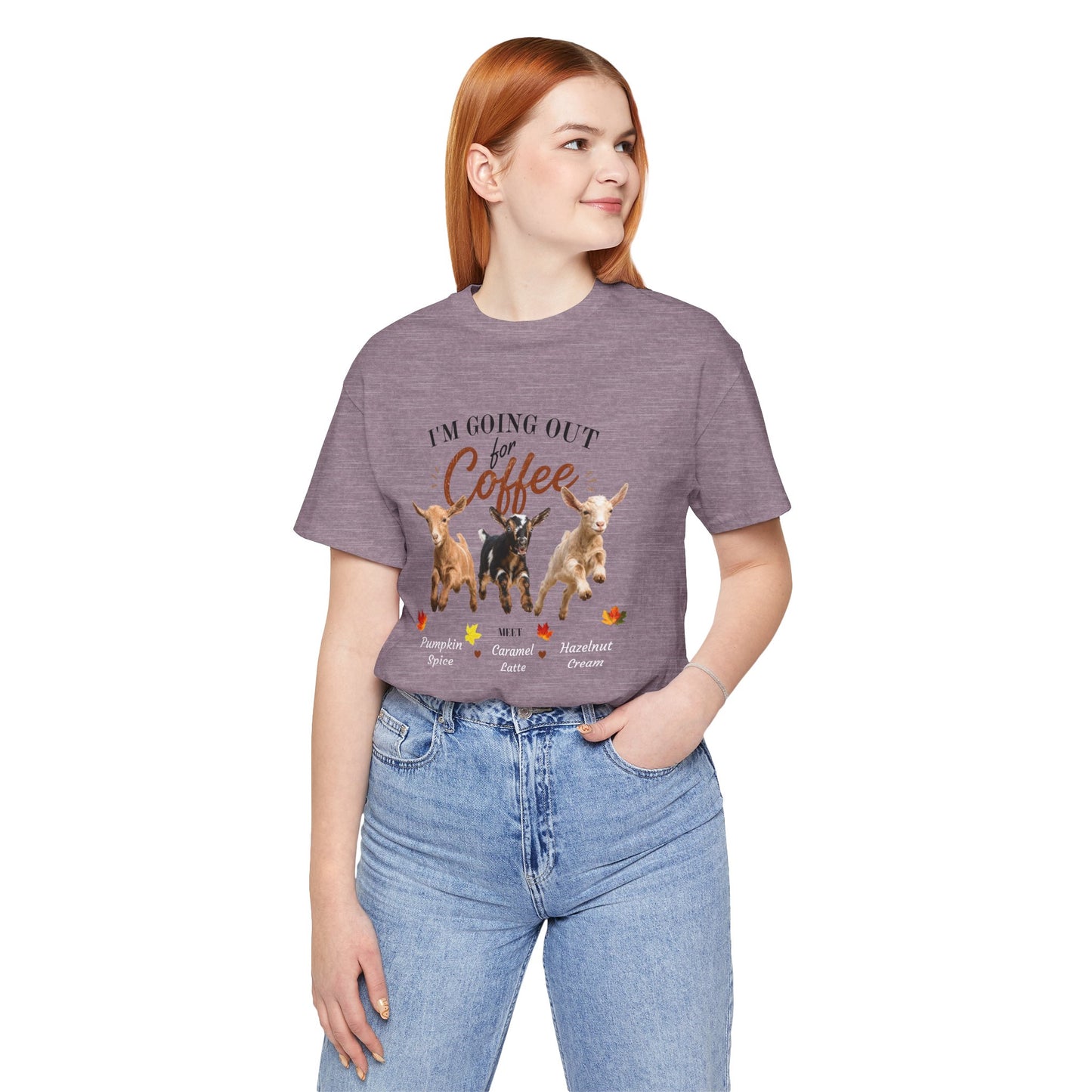 Unisex Jersey Short Sleeve Tee "Out for Coffee"