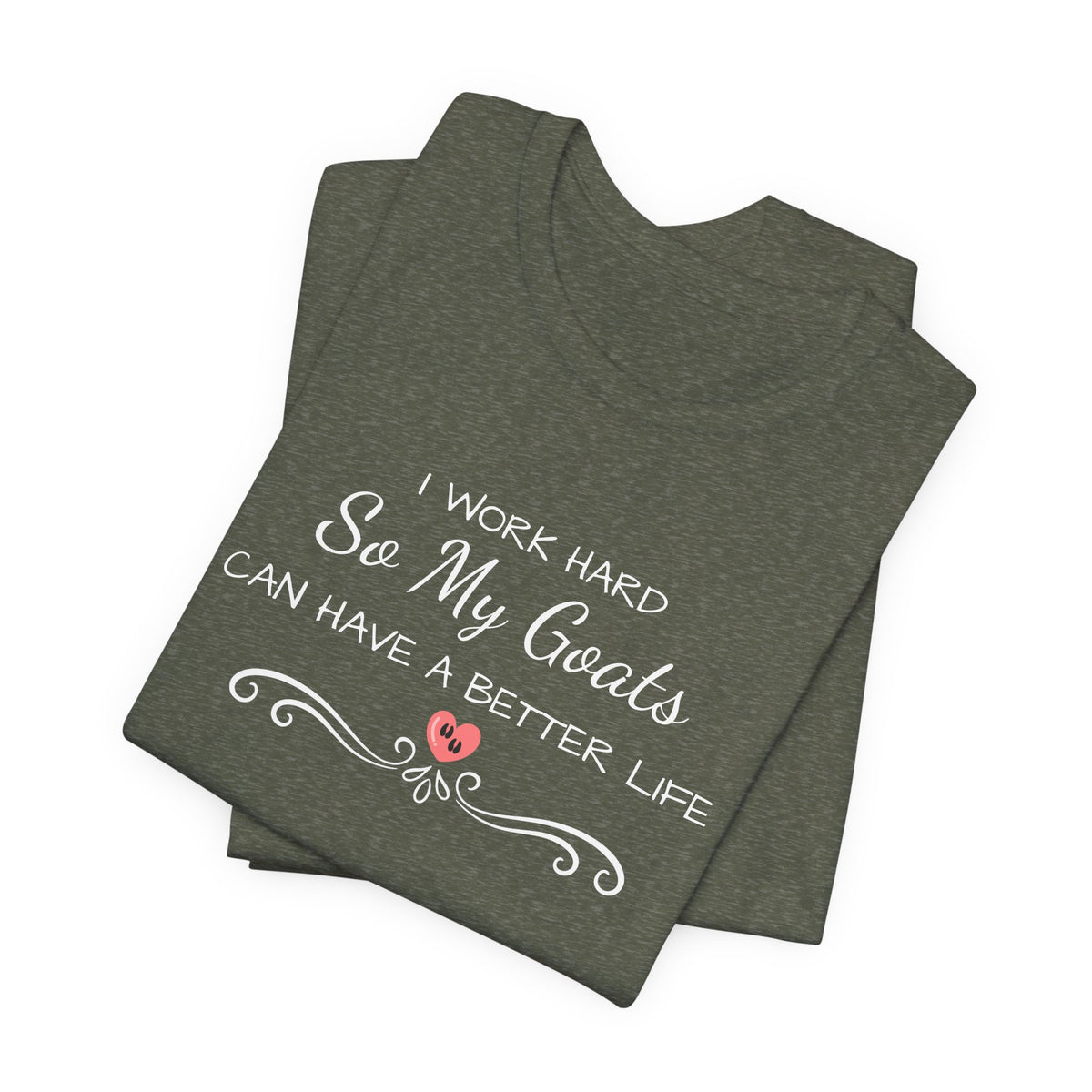 Unisex Jersey Short Sleeve Tee - "I Work Hard"