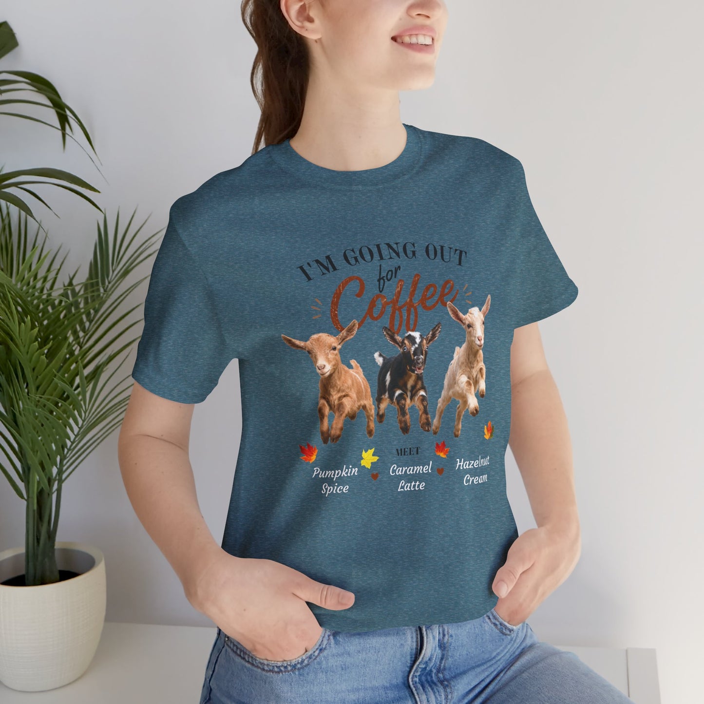 Unisex Jersey Short Sleeve Tee "Out for Coffee"
