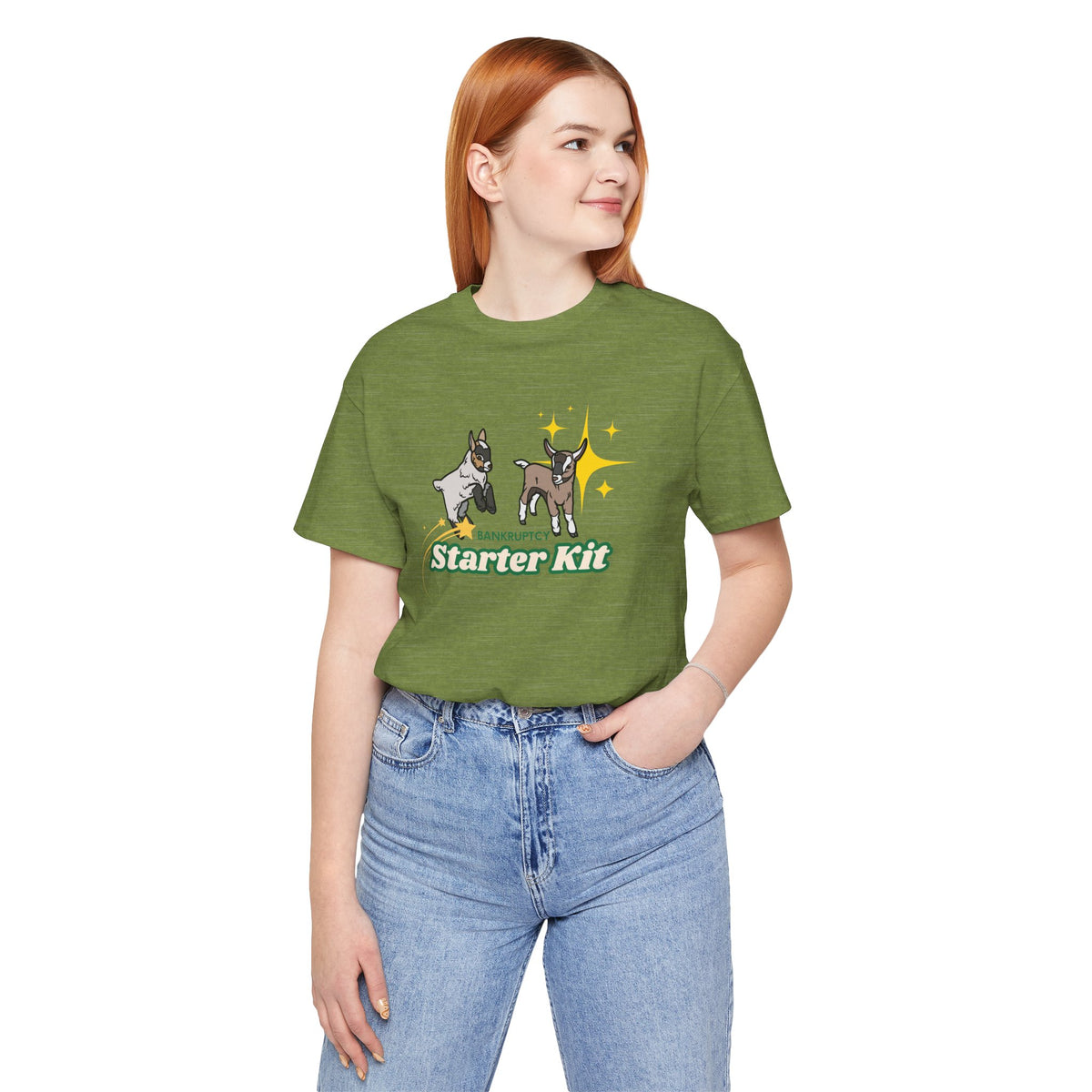 Unisex Jersey Tee - "Bankruptcy Starter Kit"