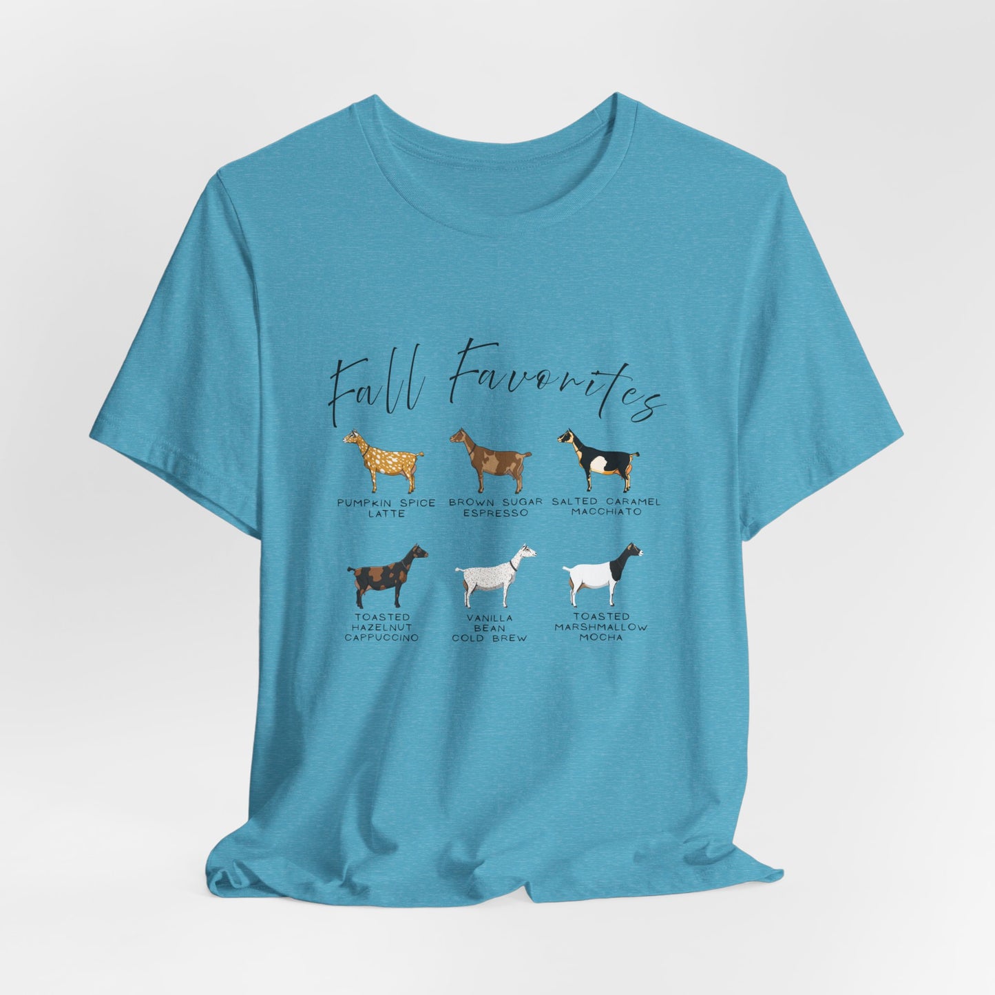 Unisex Jersey Tee - "Fall Favorites"