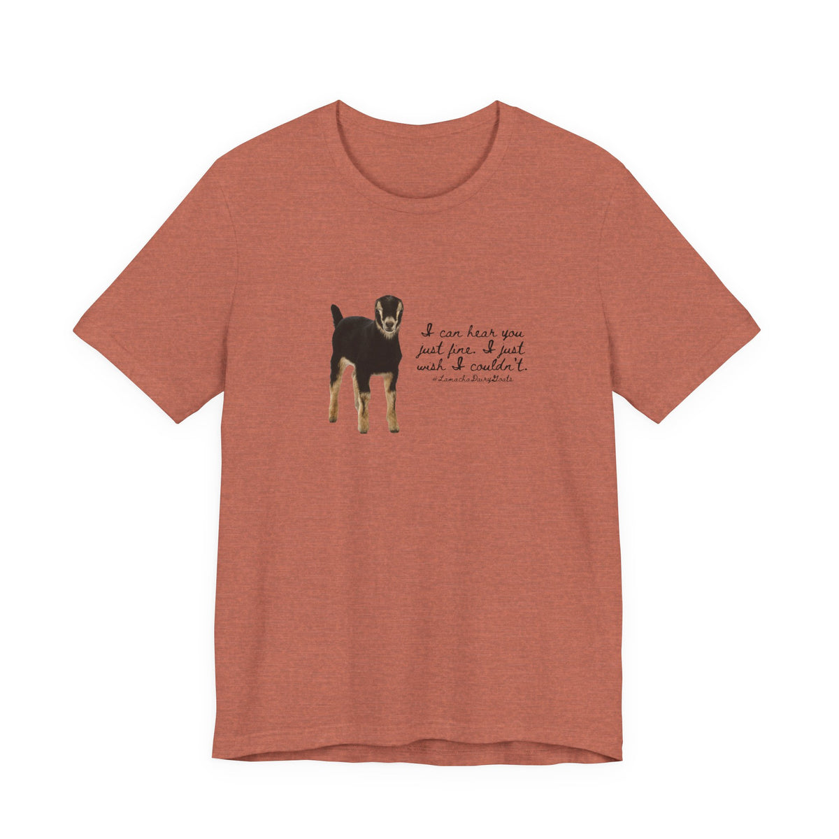 Unisex Jersey Tee - "Lamancha"