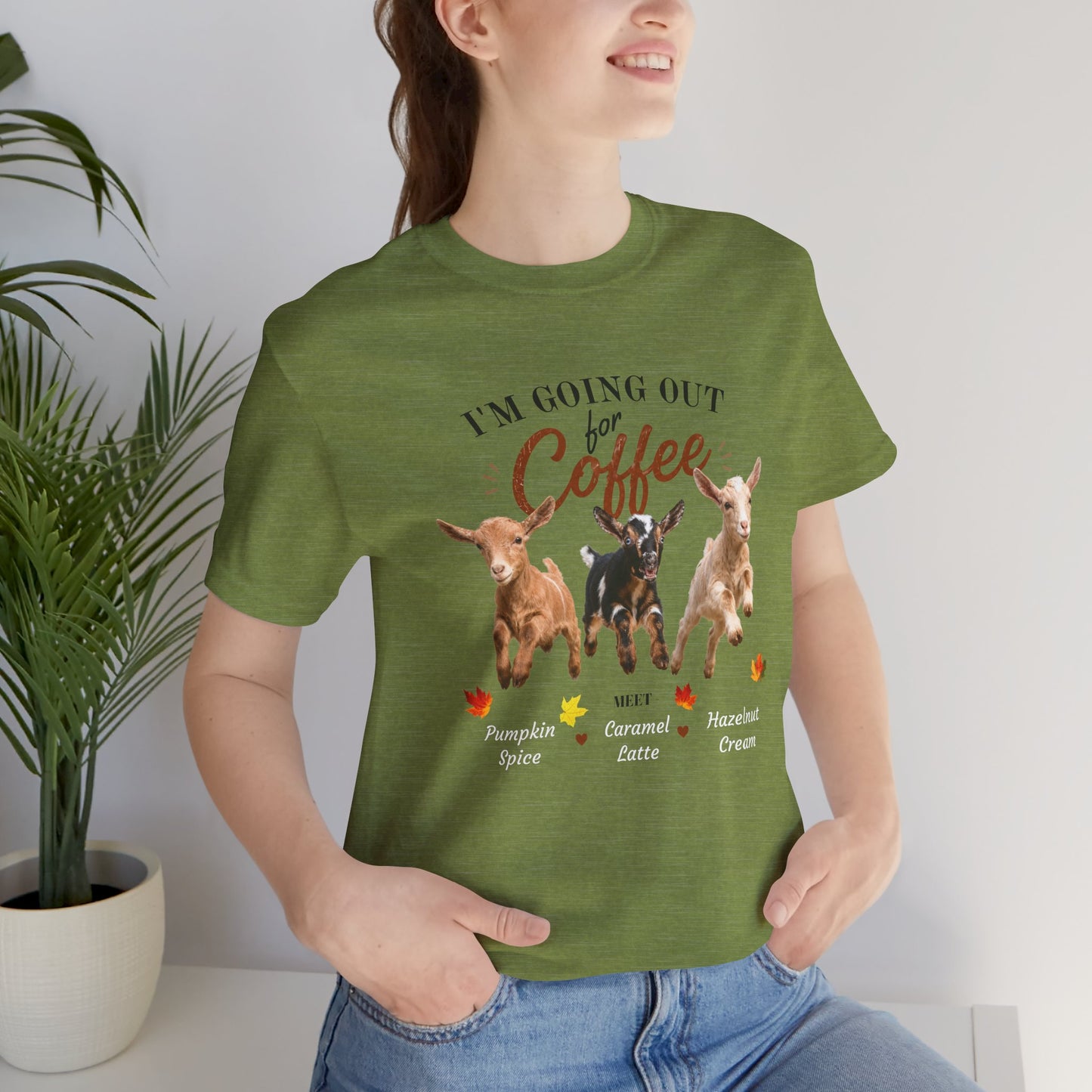 Unisex Jersey Short Sleeve Tee "Out for Coffee"