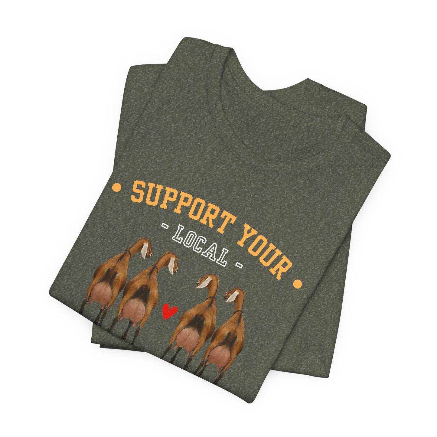 Unisex Jersey Tee -  "Support"