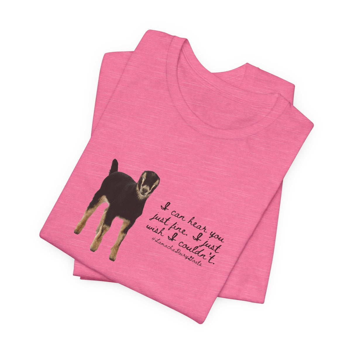 Unisex Jersey Tee - "Lamancha"