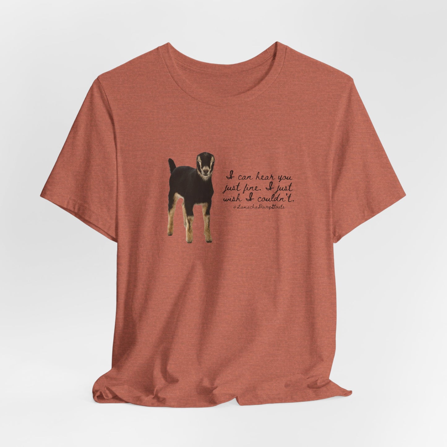 Unisex Jersey Tee - "Lamancha"