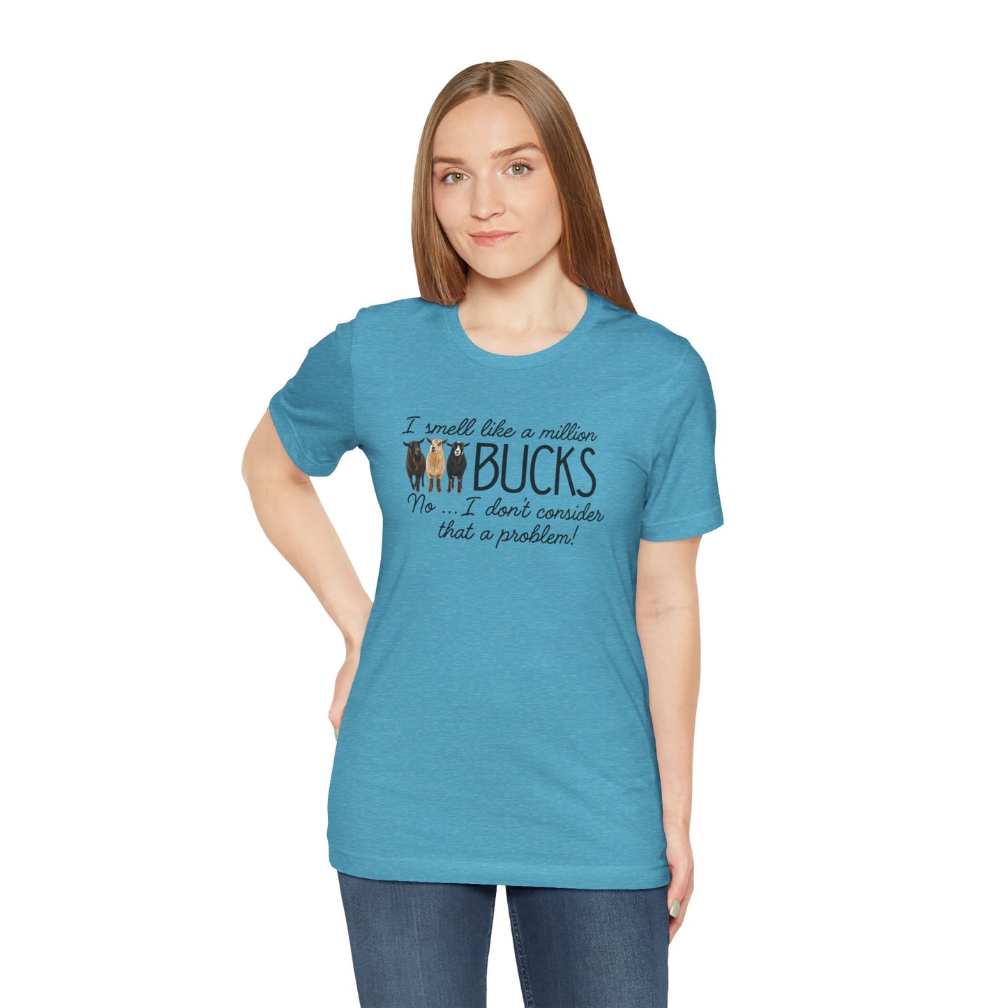 Unisex Jersey Short Sleeve Tee - "A million bucks"