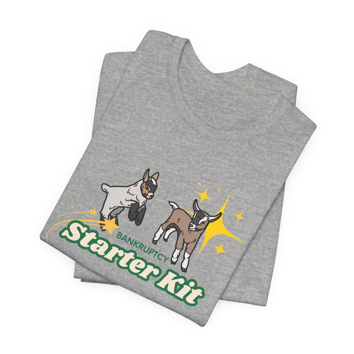 Unisex Jersey Tee - "Bankruptcy Starter Kit"