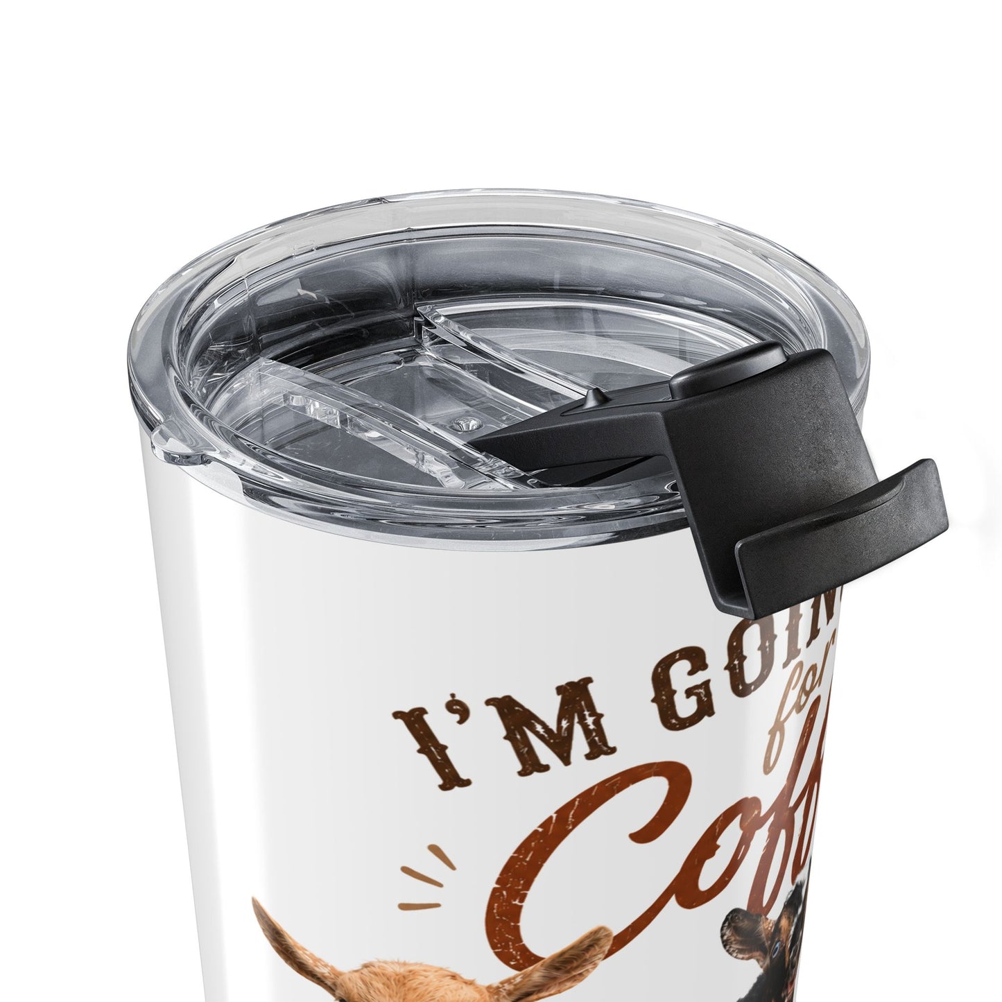 Tumbler 20oz - "Out for Coffee"