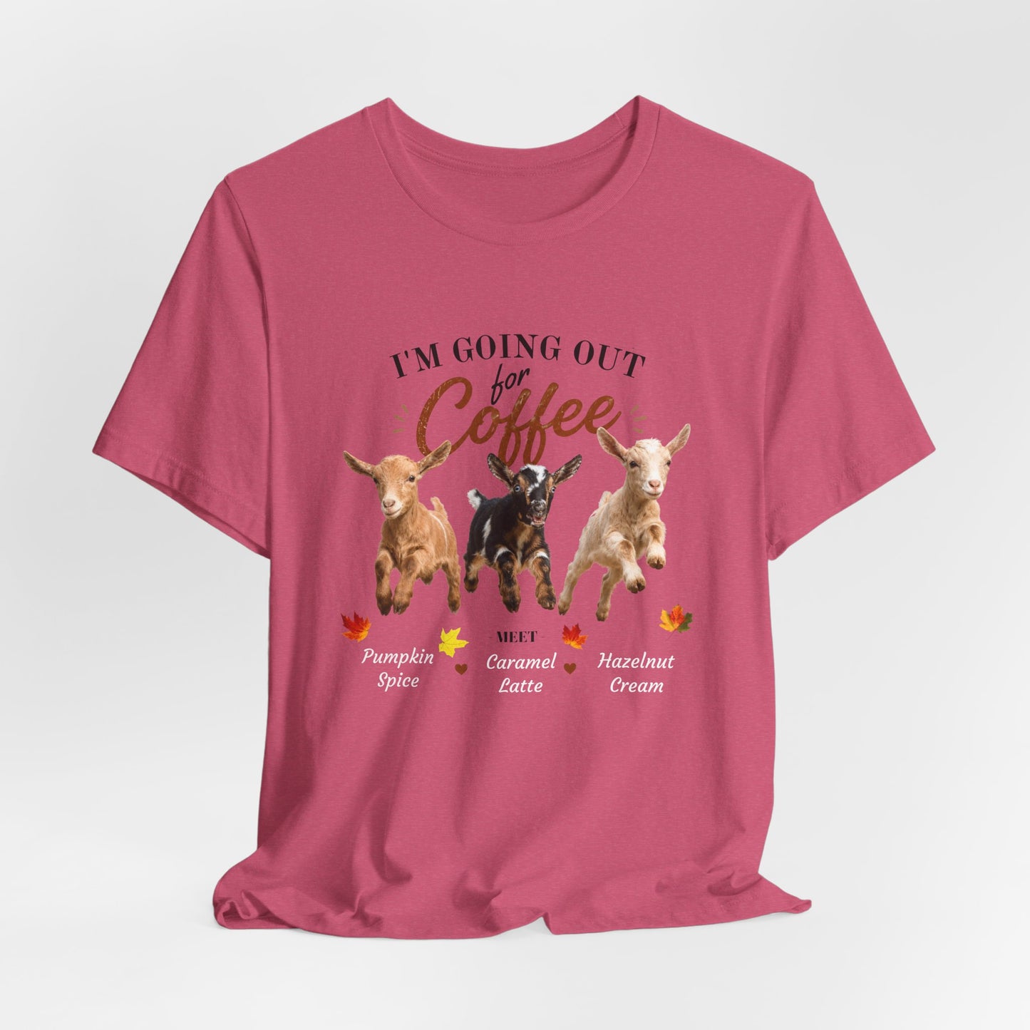 Unisex Jersey Short Sleeve Tee "Out for Coffee"