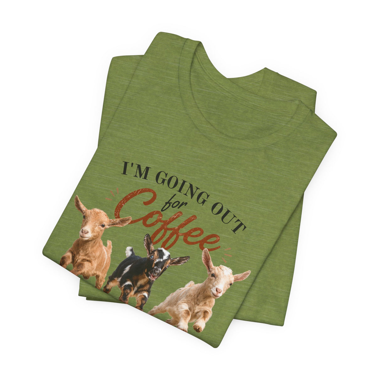 Unisex Jersey Short Sleeve Tee "Out for Coffee"