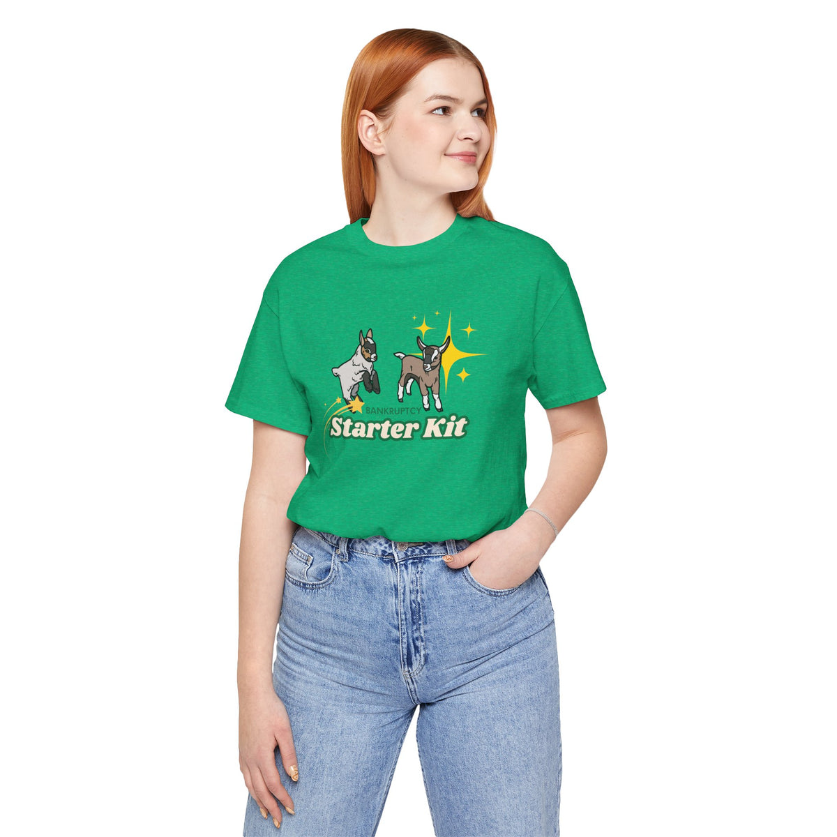 Unisex Jersey Tee - "Bankruptcy Starter Kit"