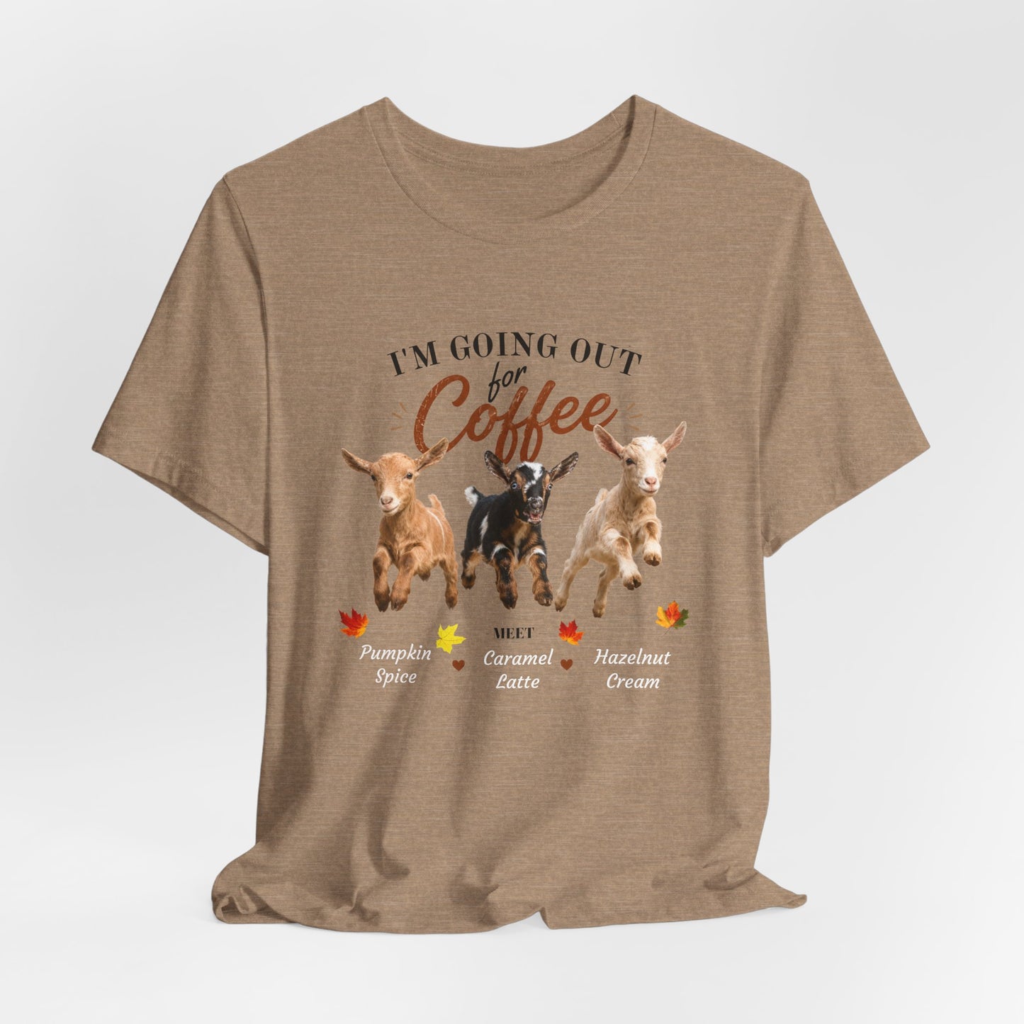 Unisex Jersey Short Sleeve Tee "Out for Coffee"