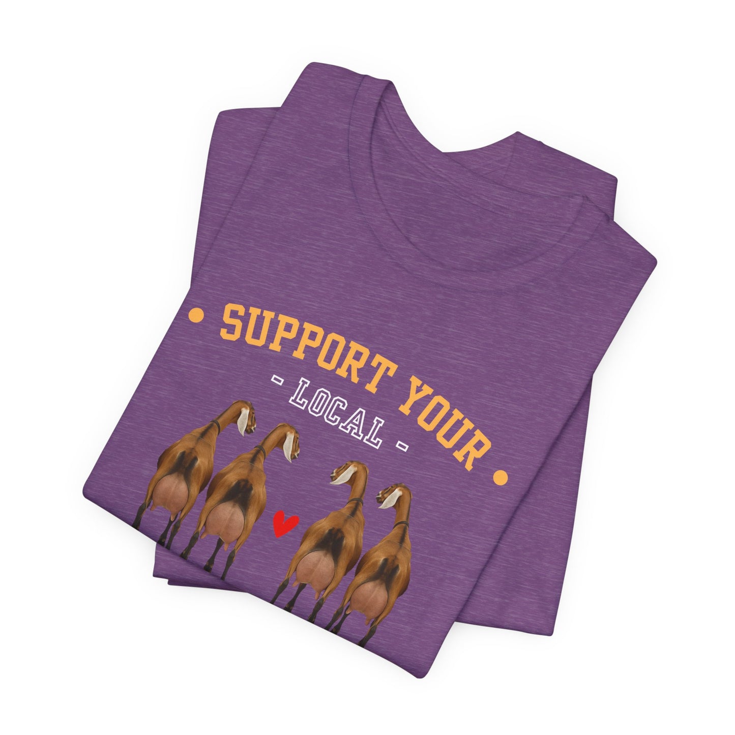 Unisex Jersey Tee -  "Support"