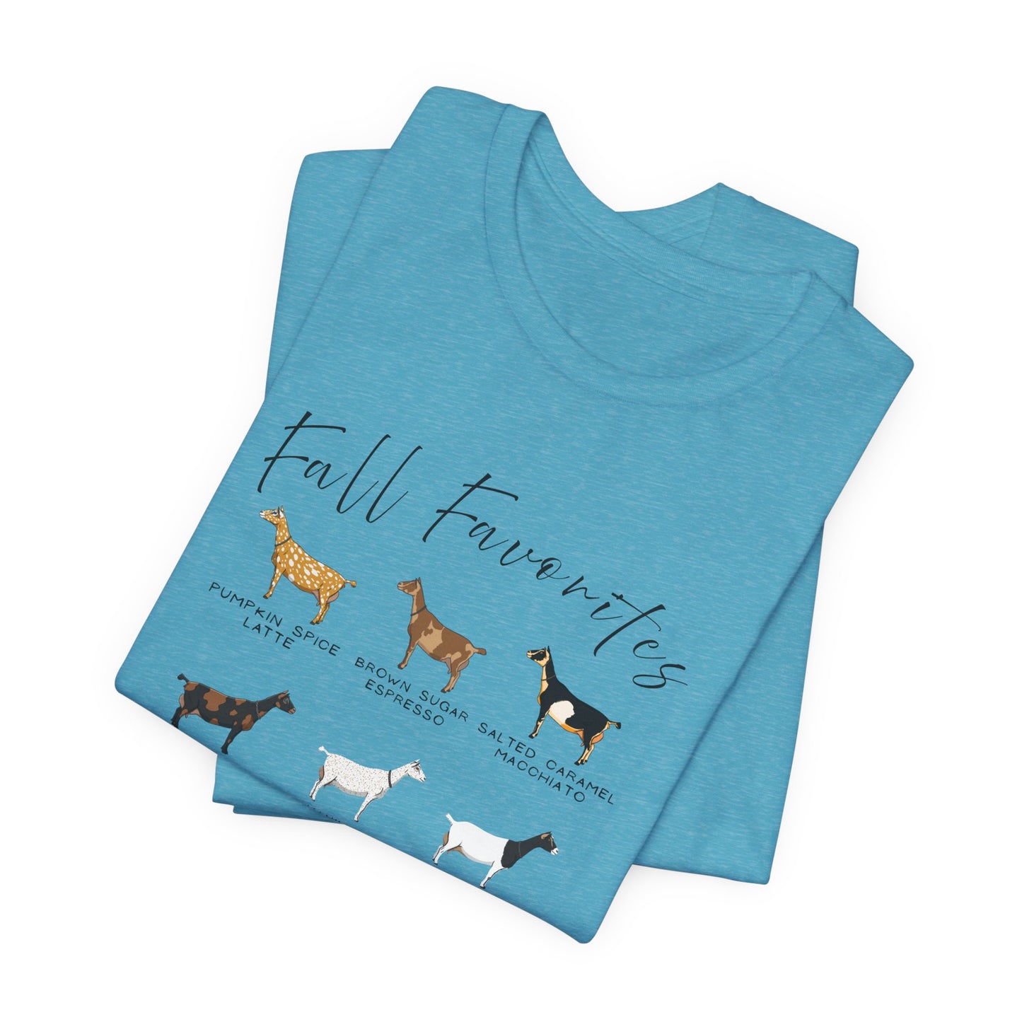 Unisex Jersey Short Sleeve Tee - "Fall Favorites'