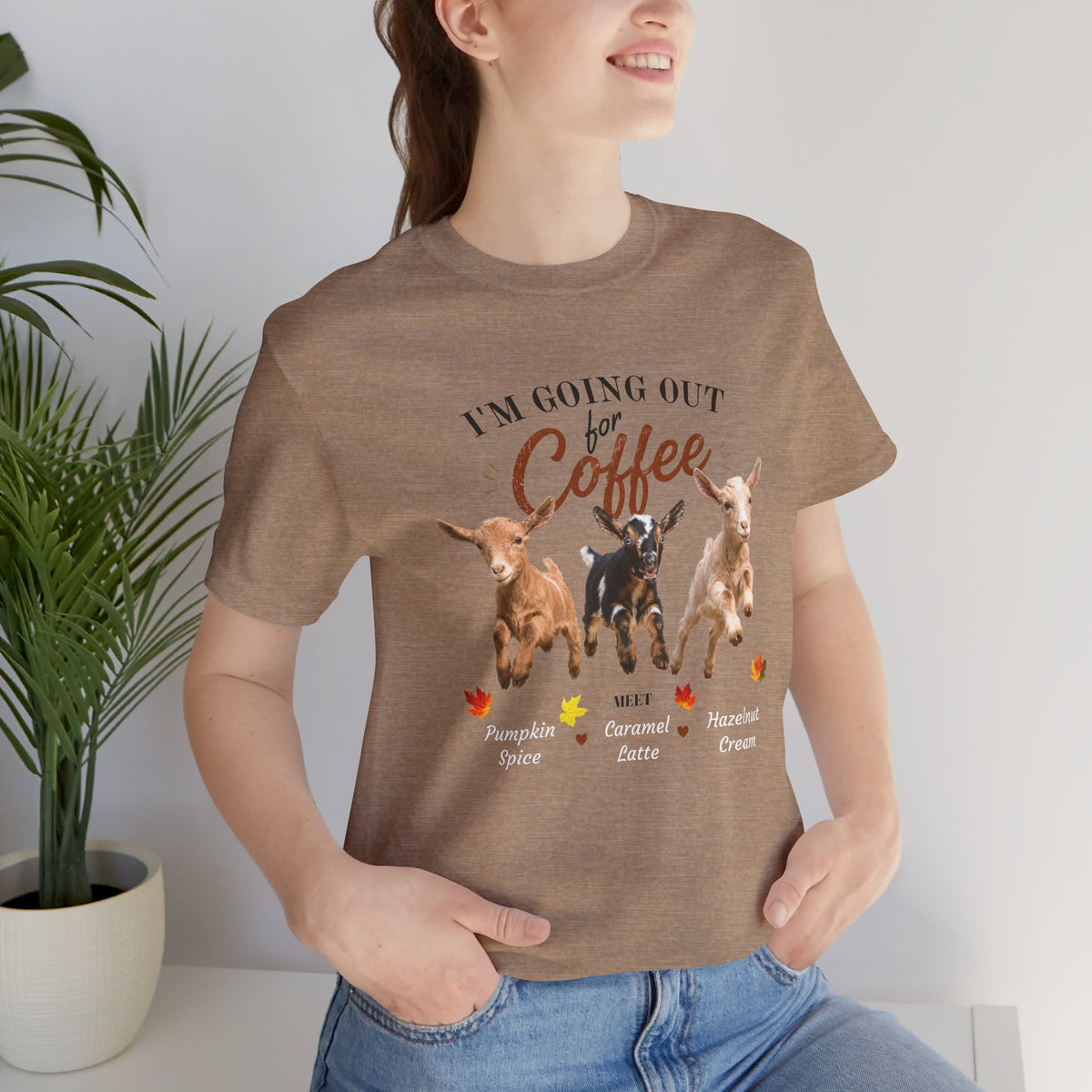 Unisex Jersey Short Sleeve Tee "Out for Coffee"