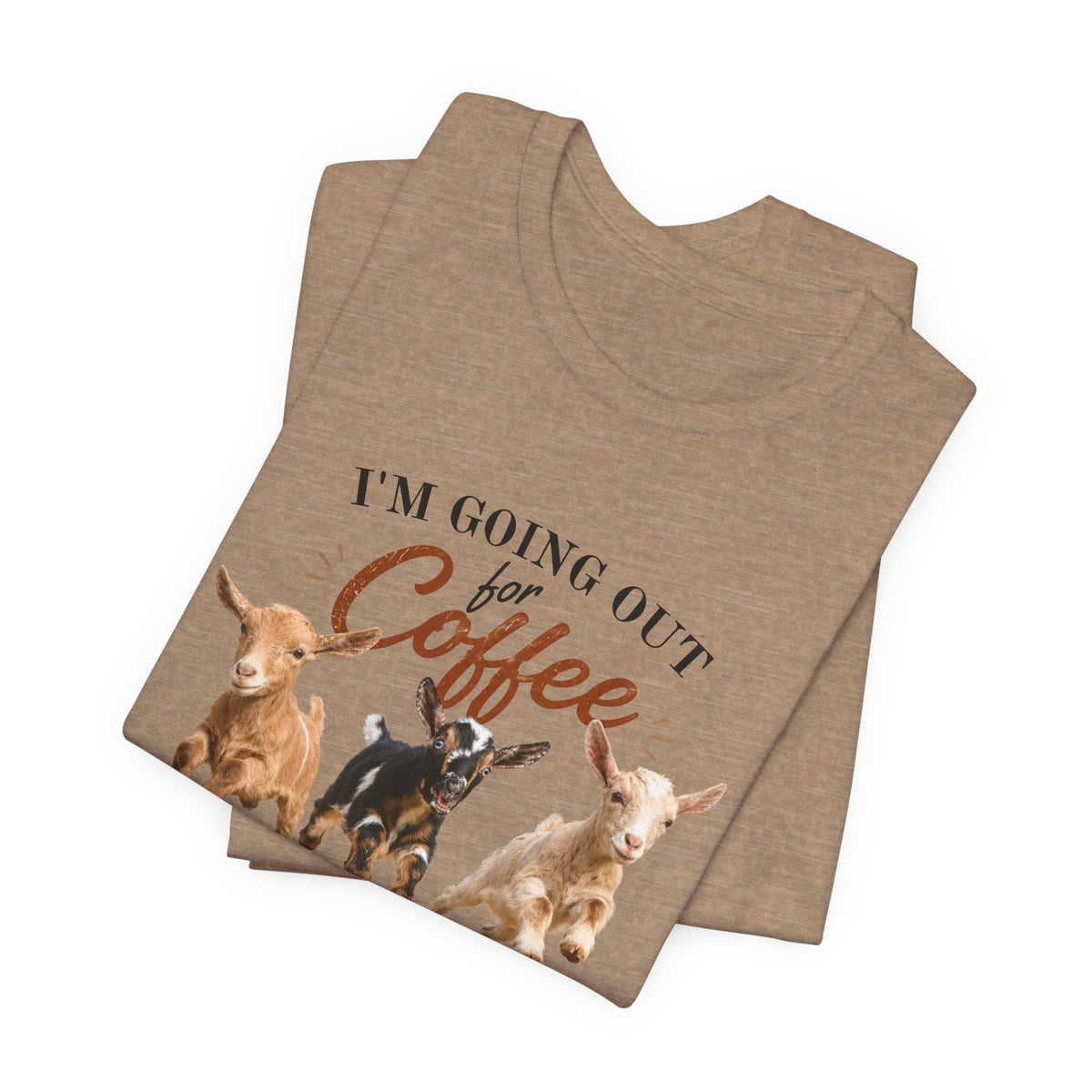 Unisex Jersey Short Sleeve Tee "Out for Coffee"