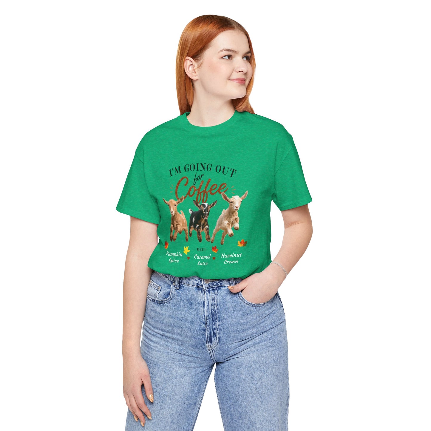 Unisex Jersey Short Sleeve Tee "Out for Coffee"