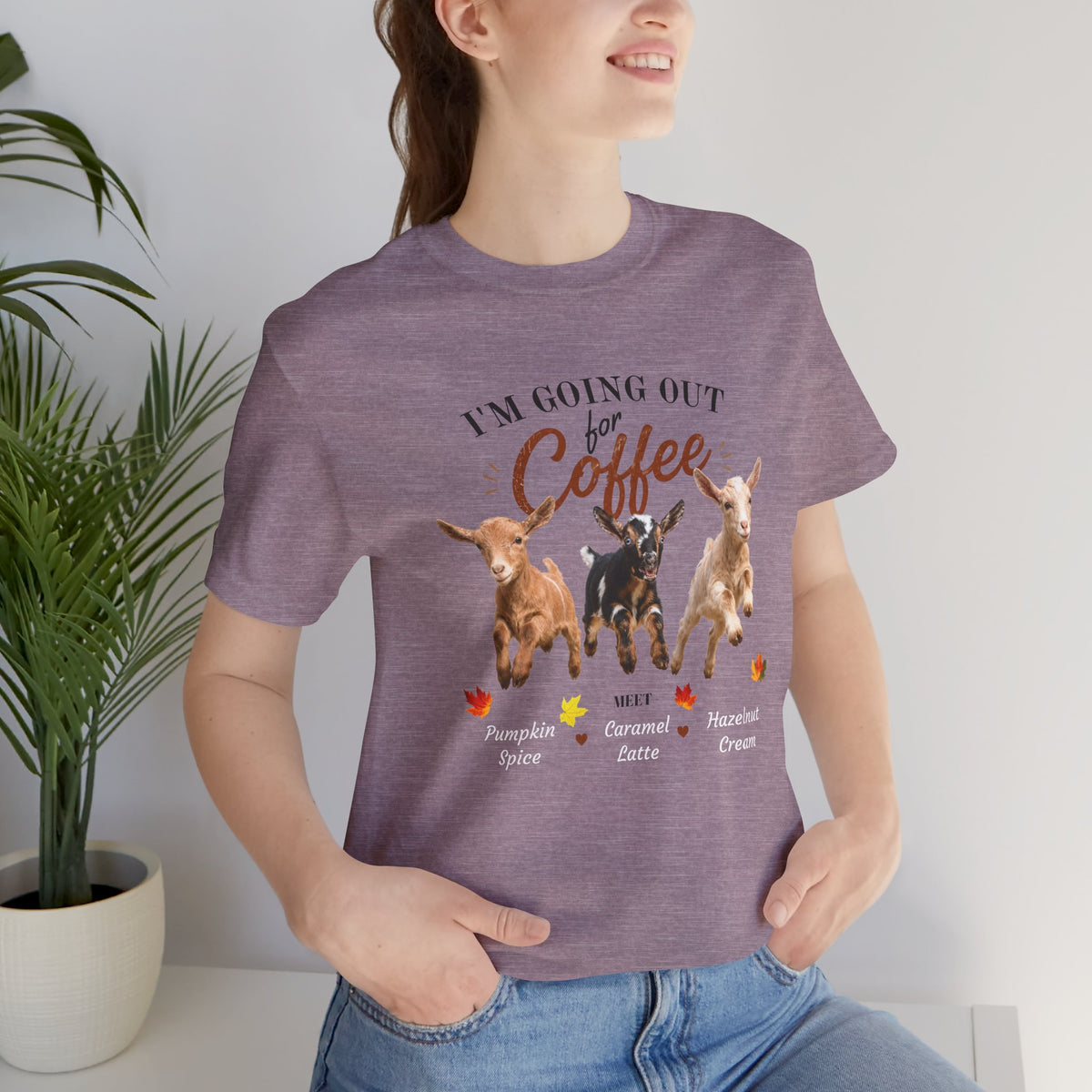 Unisex Jersey Short Sleeve Tee "Out for Coffee"
