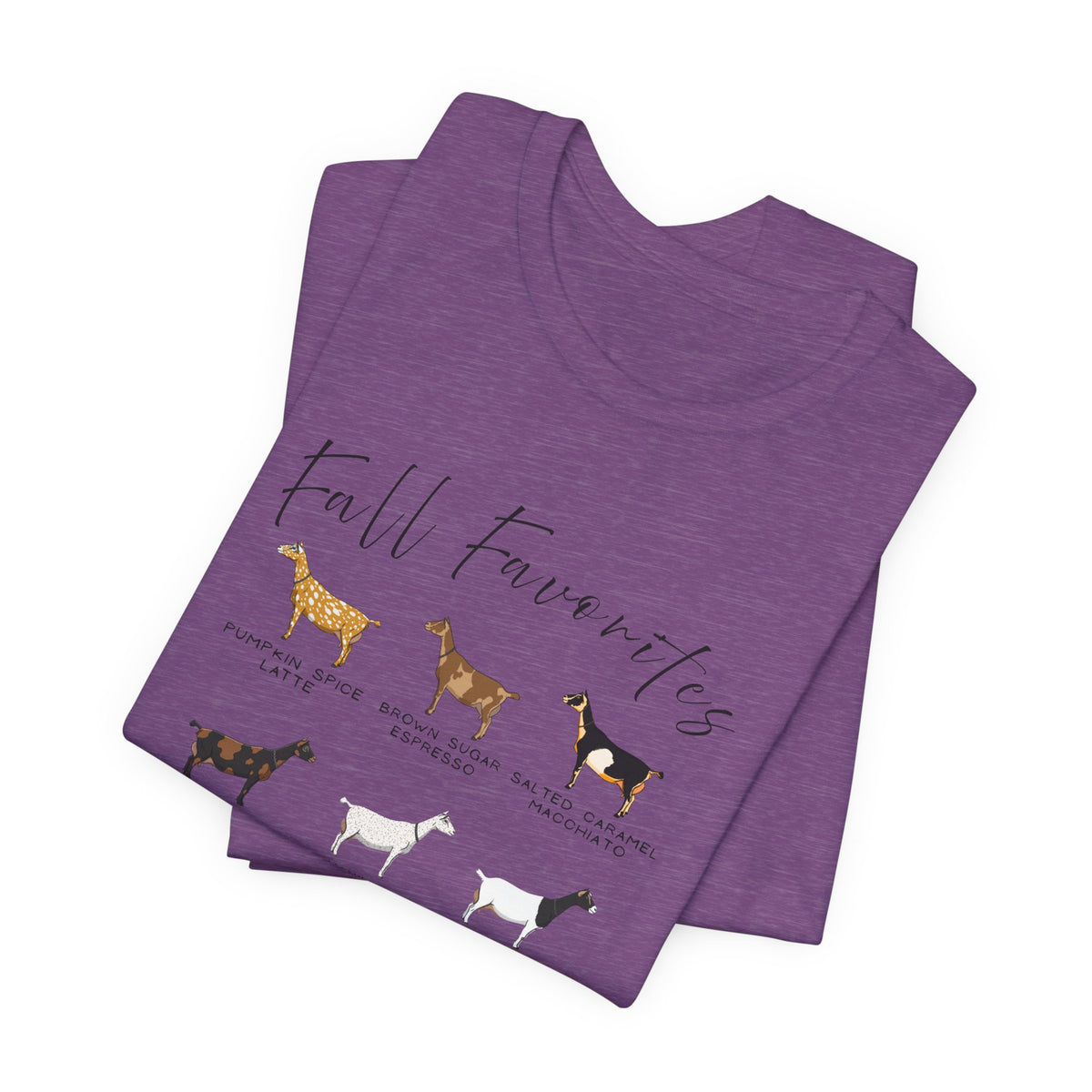Unisex Jersey Short Sleeve Tee - "Fall Favorites'
