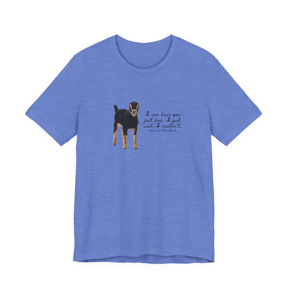 Unisex Jersey Tee - "Lamancha"