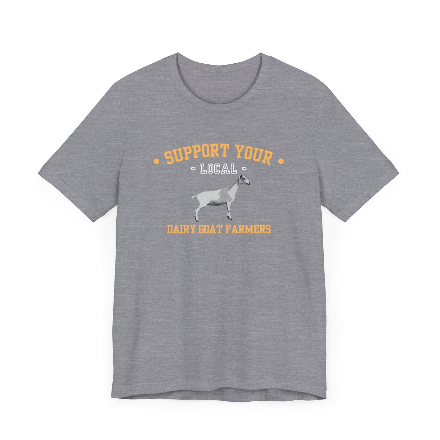 Unisex Jersey Short Sleeve Tee ** DAIRY GOAT FARMERS **