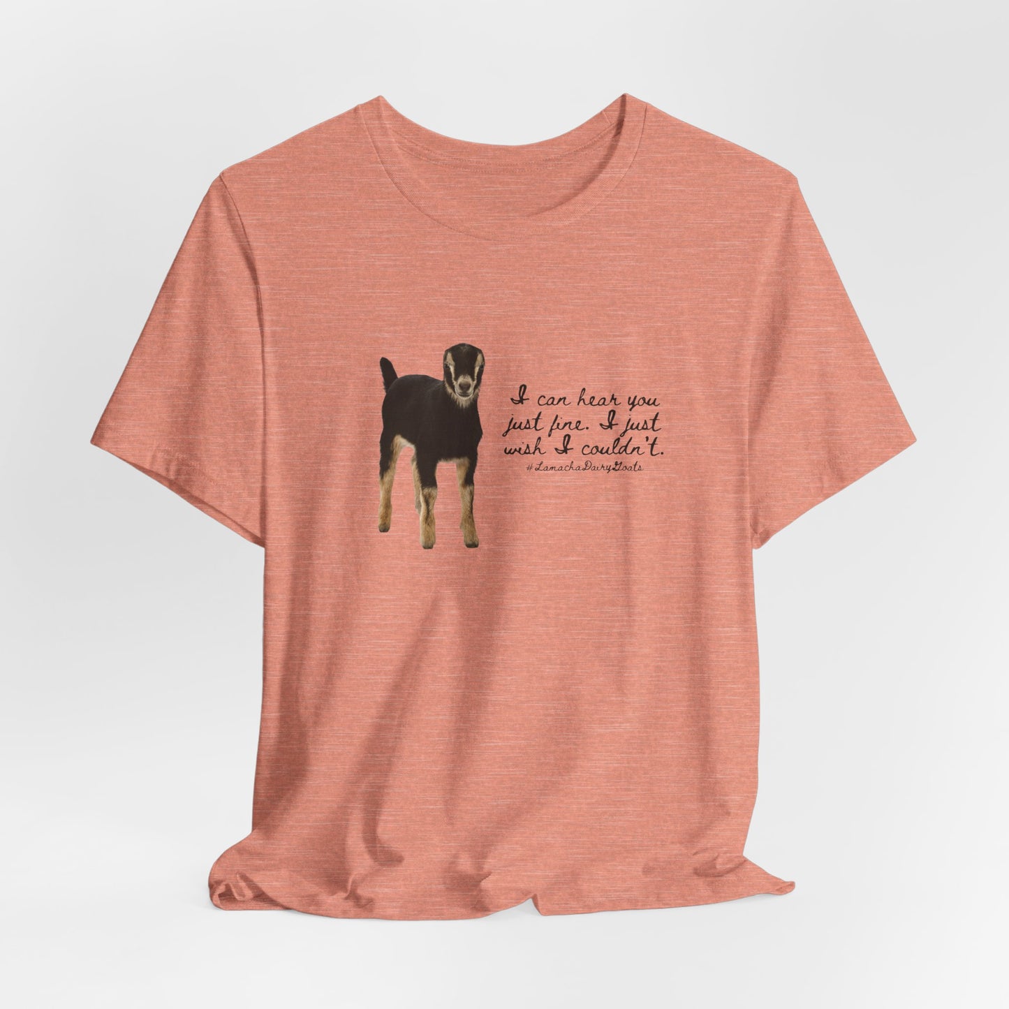 Unisex Jersey Tee - "Lamancha"