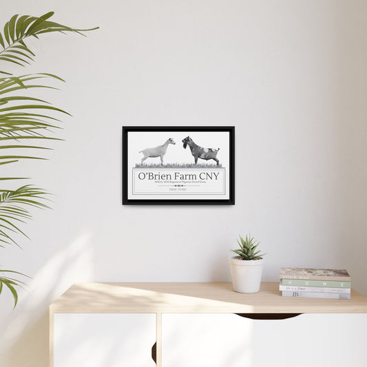 WALL HANGING W/FRAME ** FOR KIM