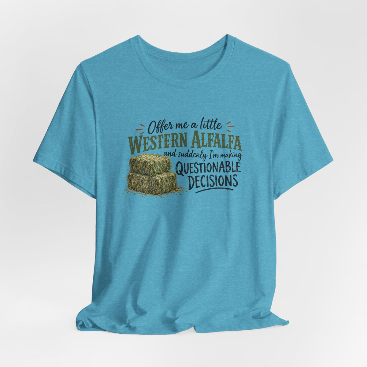 Unisex Jersey Short Sleeve Tee - "Western Alfalfa"