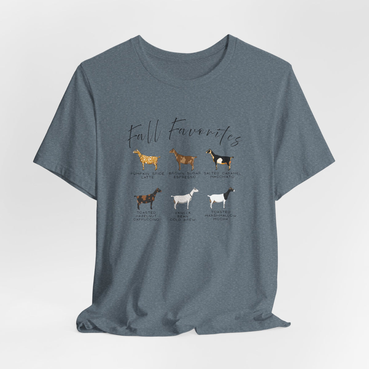 Unisex Jersey Short Sleeve Tee - "Fall Favorites'