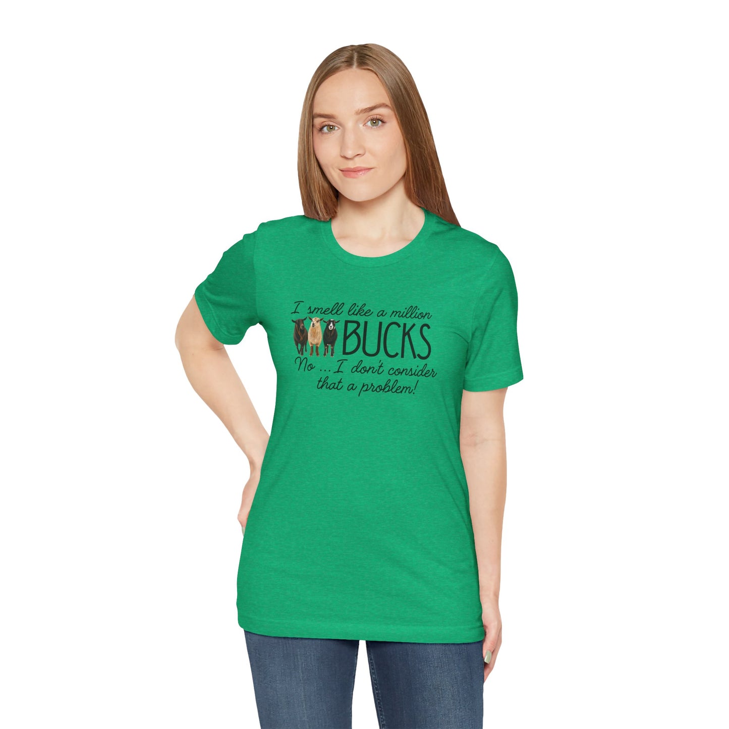 Unisex Jersey Short Sleeve Tee - "A million bucks"