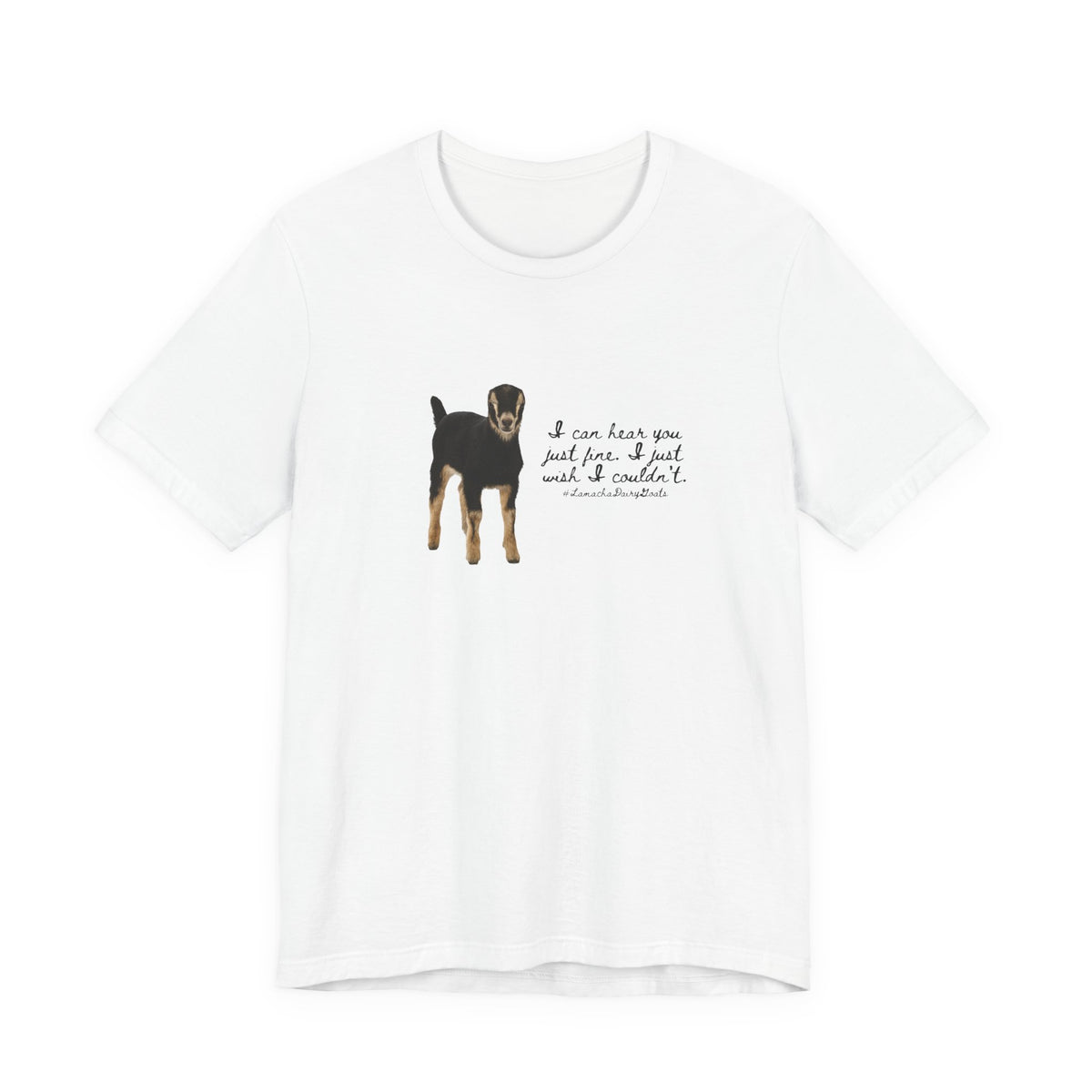 Unisex Jersey Tee - "Lamancha"