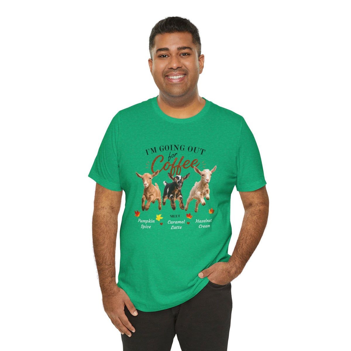 Unisex Jersey Short Sleeve Tee "Out for Coffee"