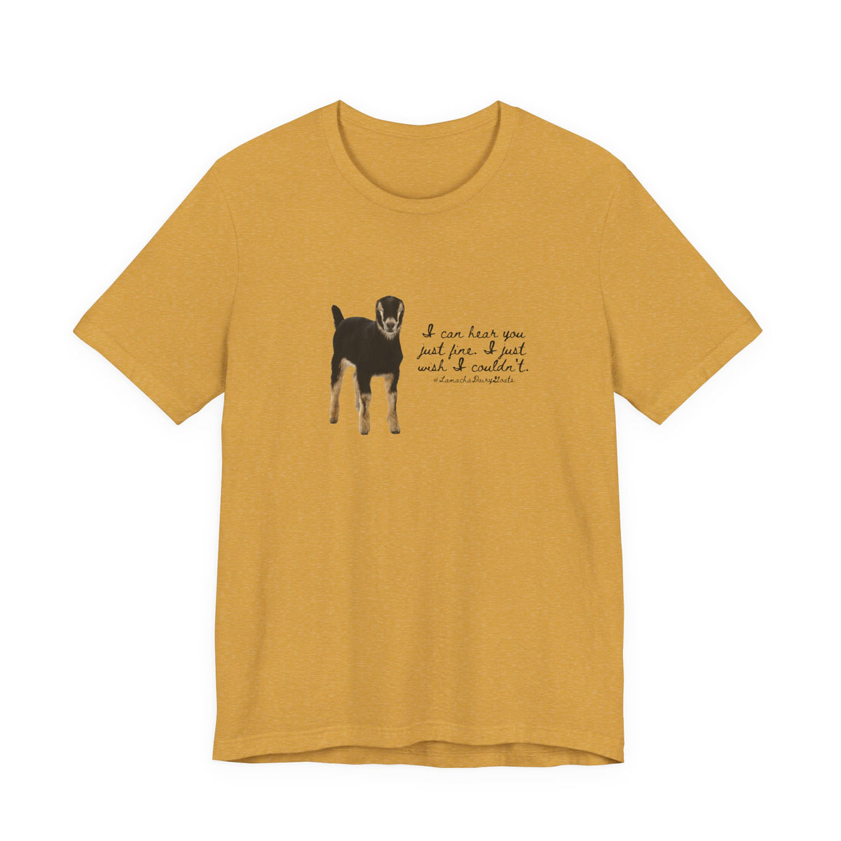 Unisex Jersey Tee - "Lamancha"