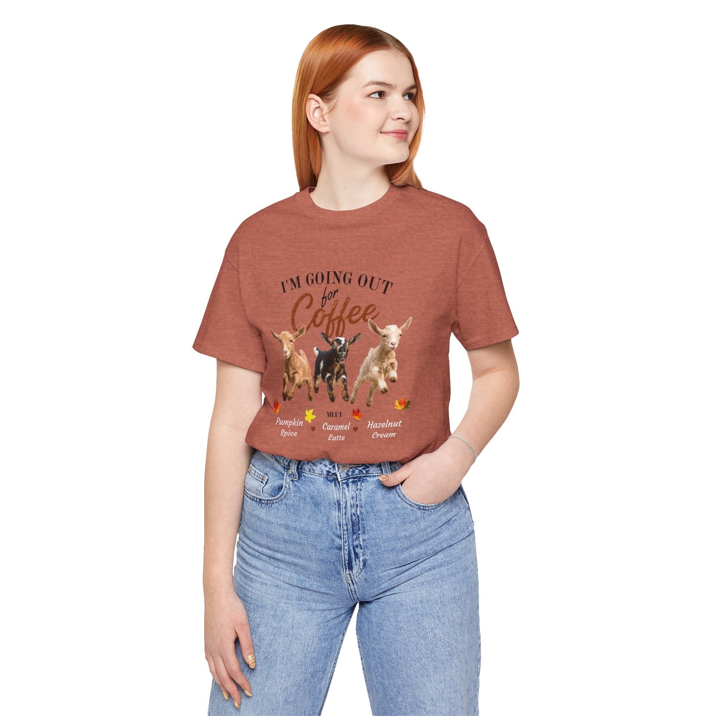 Unisex Jersey Short Sleeve Tee "Out for Coffee"