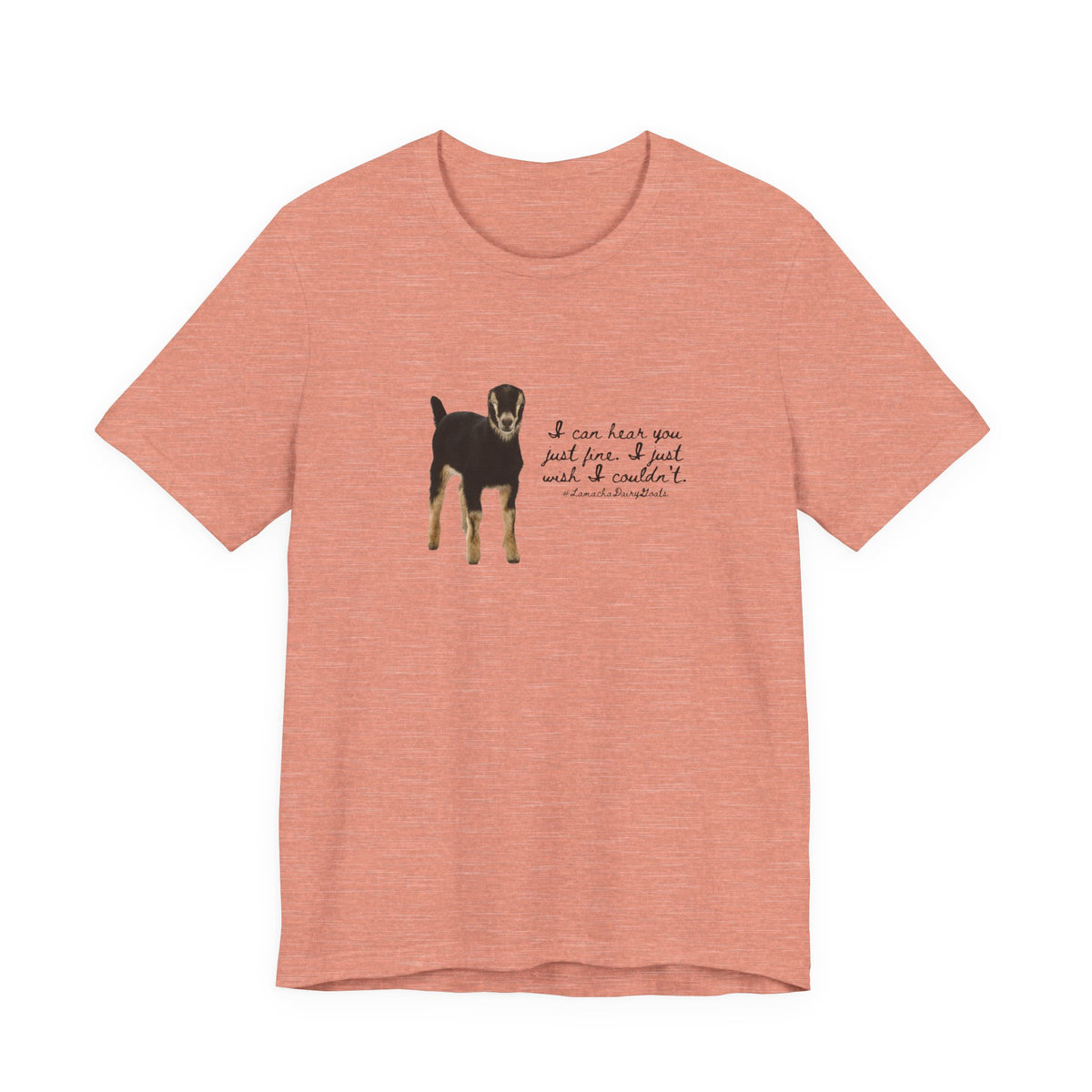Unisex Jersey Tee - "Lamancha"
