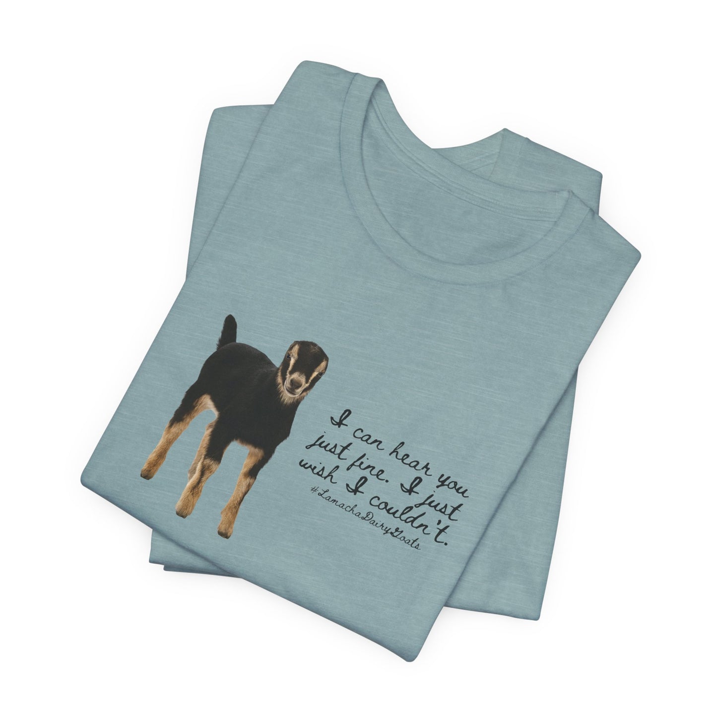 Unisex Jersey Tee - "Lamancha"