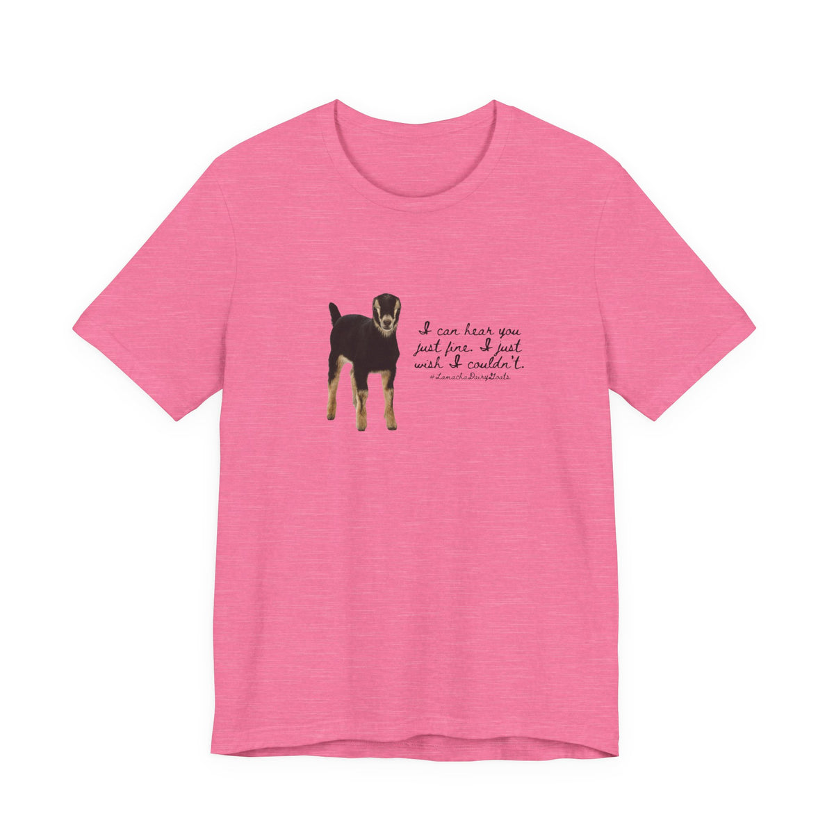 Unisex Jersey Tee - "Lamancha"