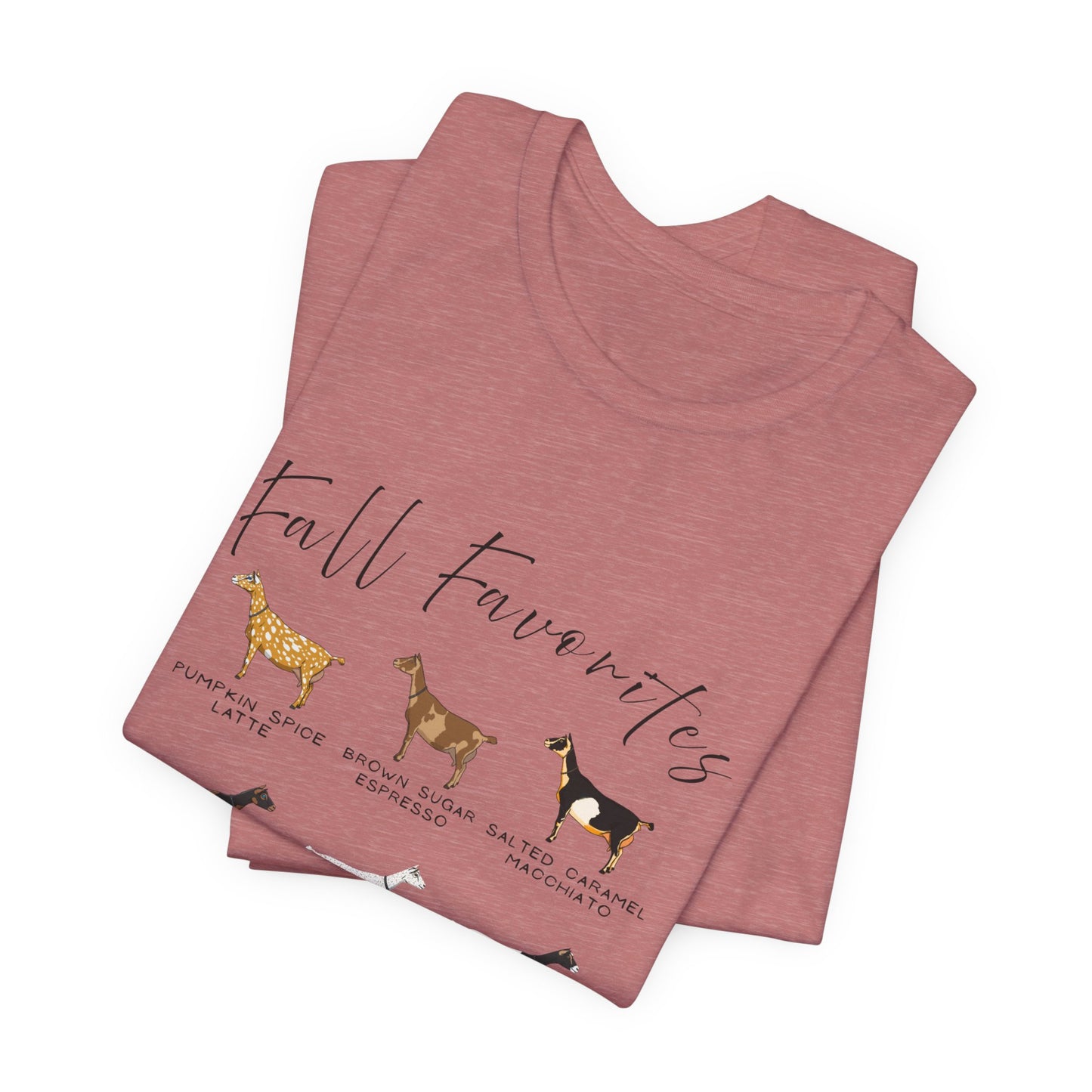 Unisex Jersey Tee - "Fall Favorites"