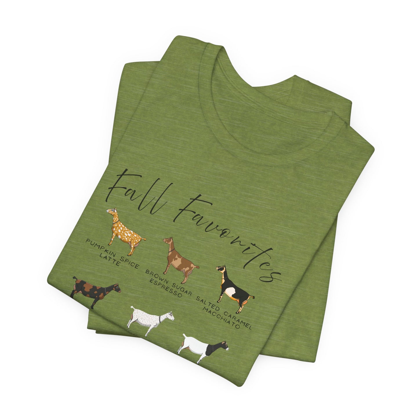 Unisex Jersey Short Sleeve Tee - "Fall Favorites'