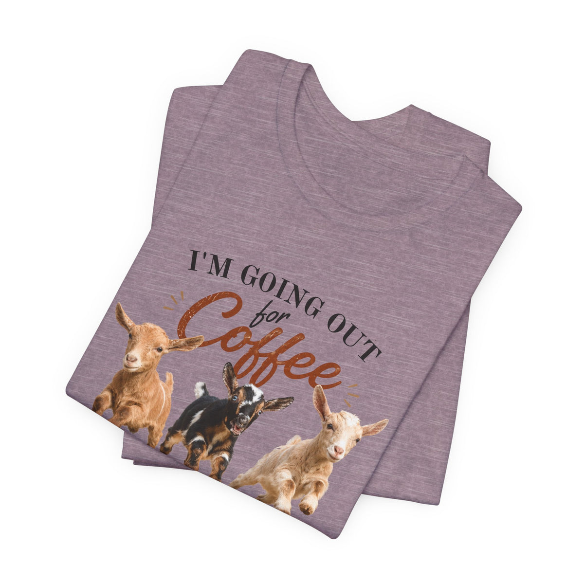 Unisex Jersey Short Sleeve Tee "Out for Coffee"