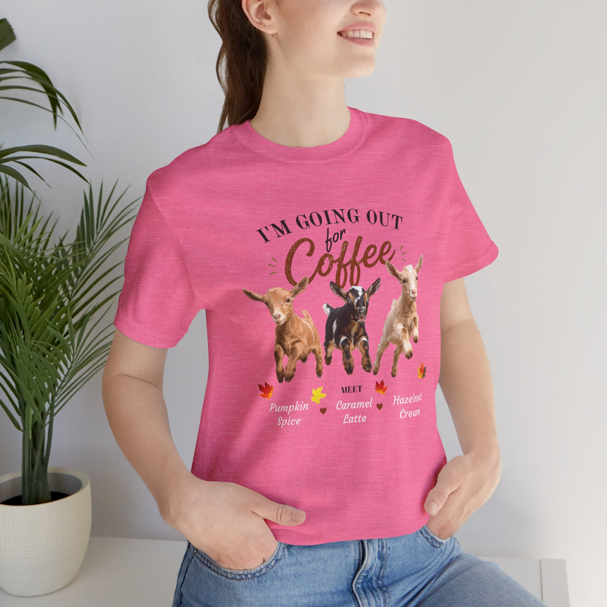 Unisex Jersey Short Sleeve Tee "Out for Coffee"