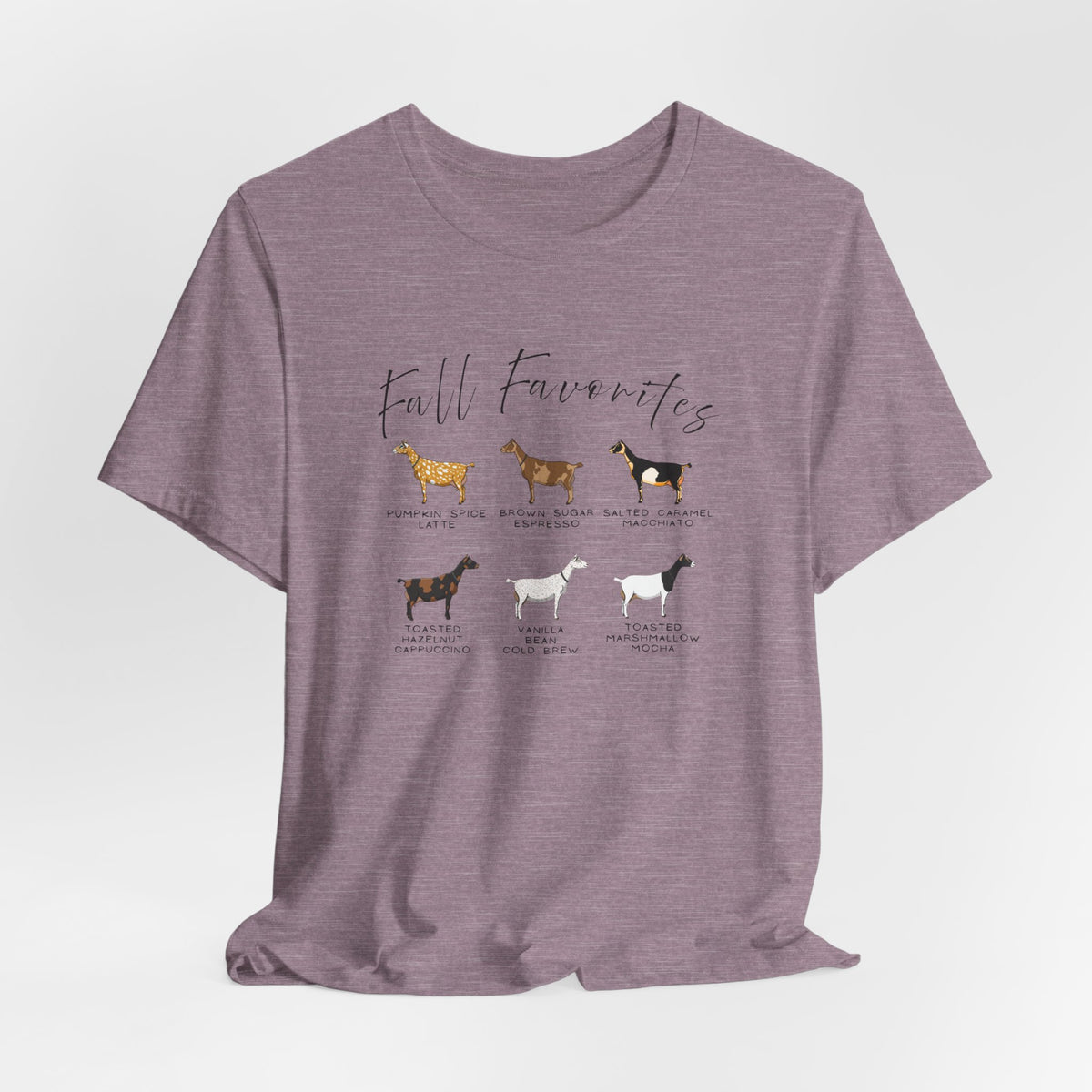 Unisex Jersey Short Sleeve Tee - "Fall Favorites'